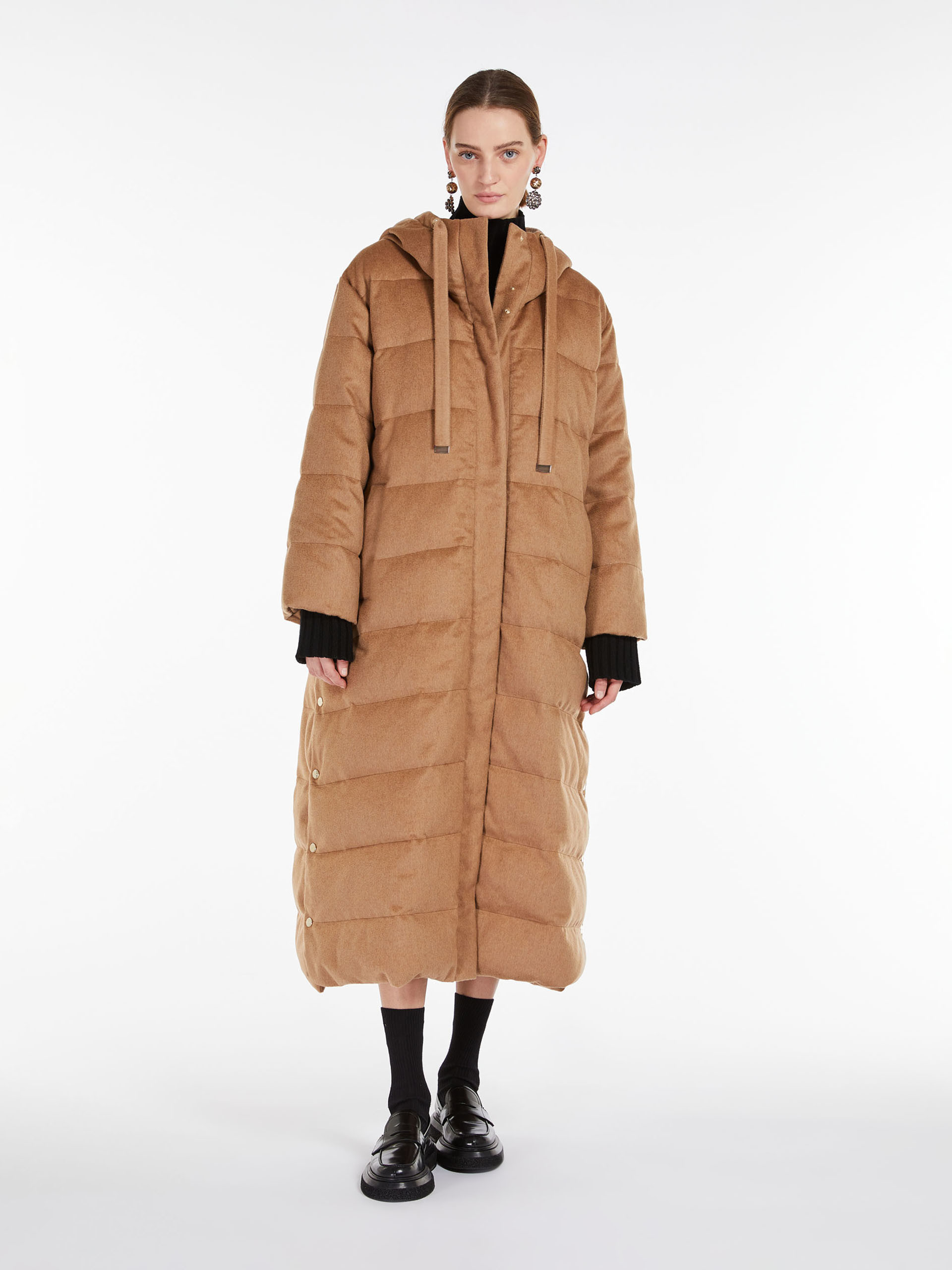 MAX MARA - Reversible camel parka - CAMEL - MAX MARA SALE