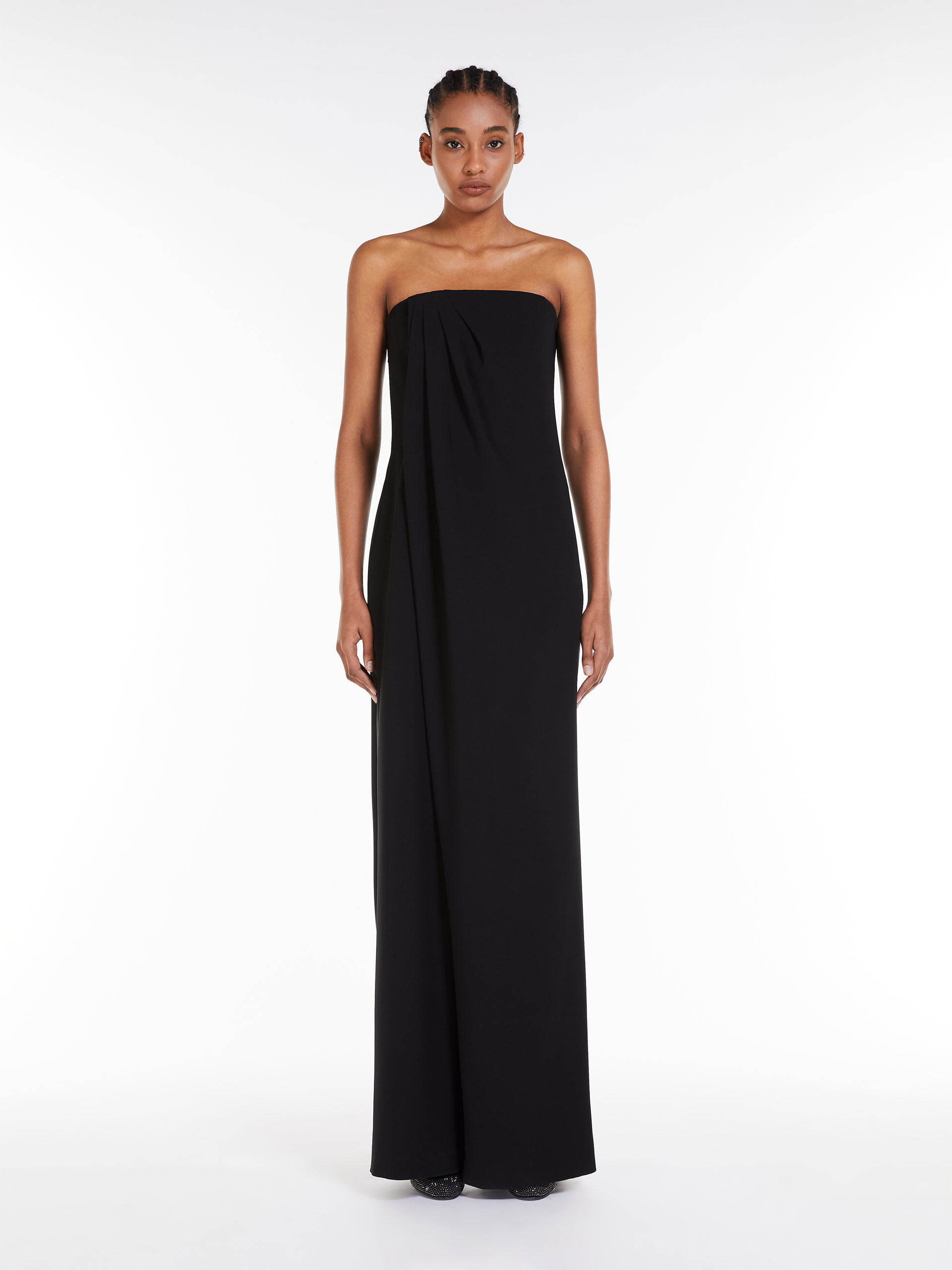 MAX MARA - Cady bustier jumpsuit - BLACK - MAX MARA SALE