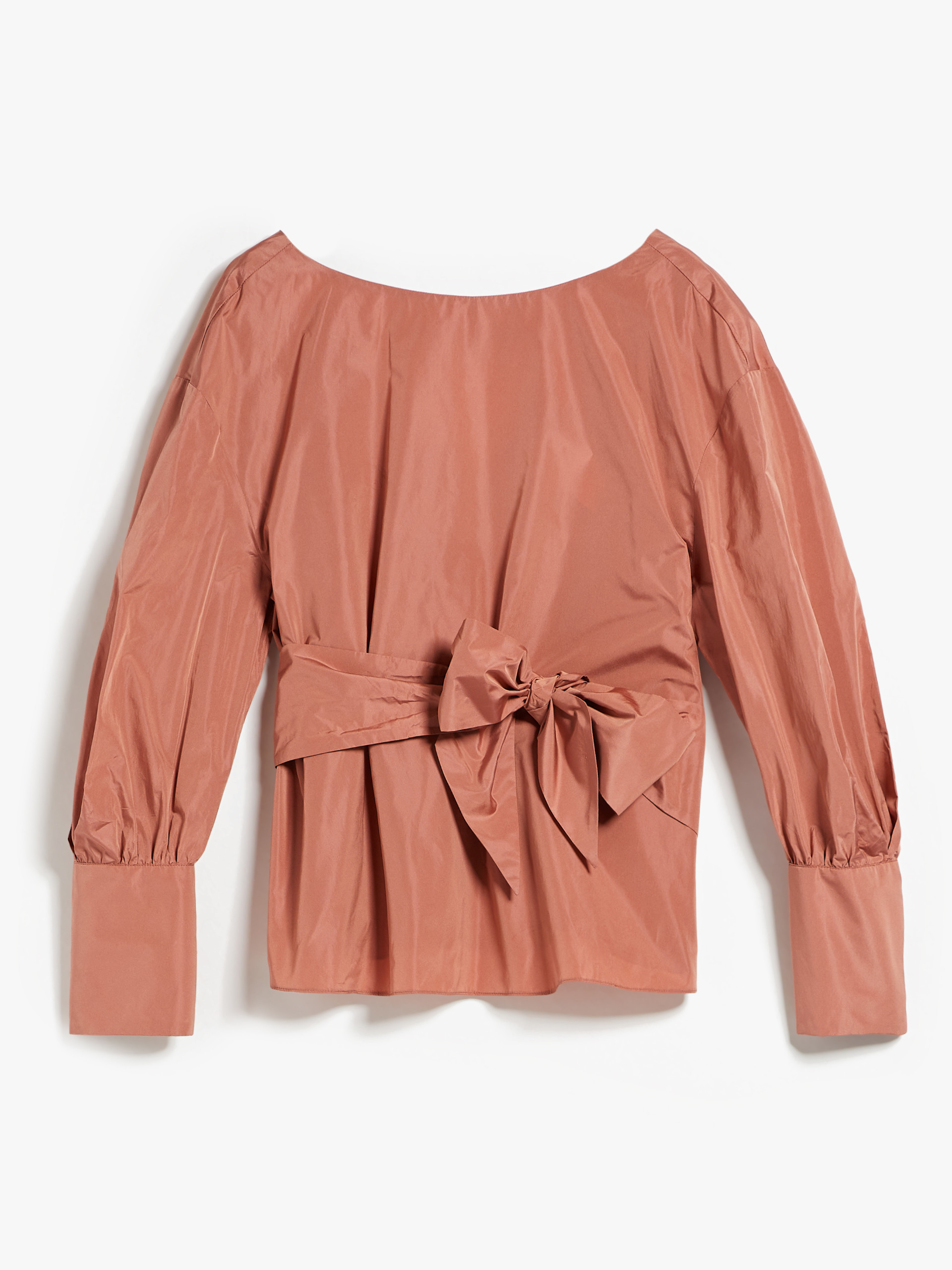 MAX MARA - Taffeta blouse - ANTIQUE ROSE - MAX MARA SALE