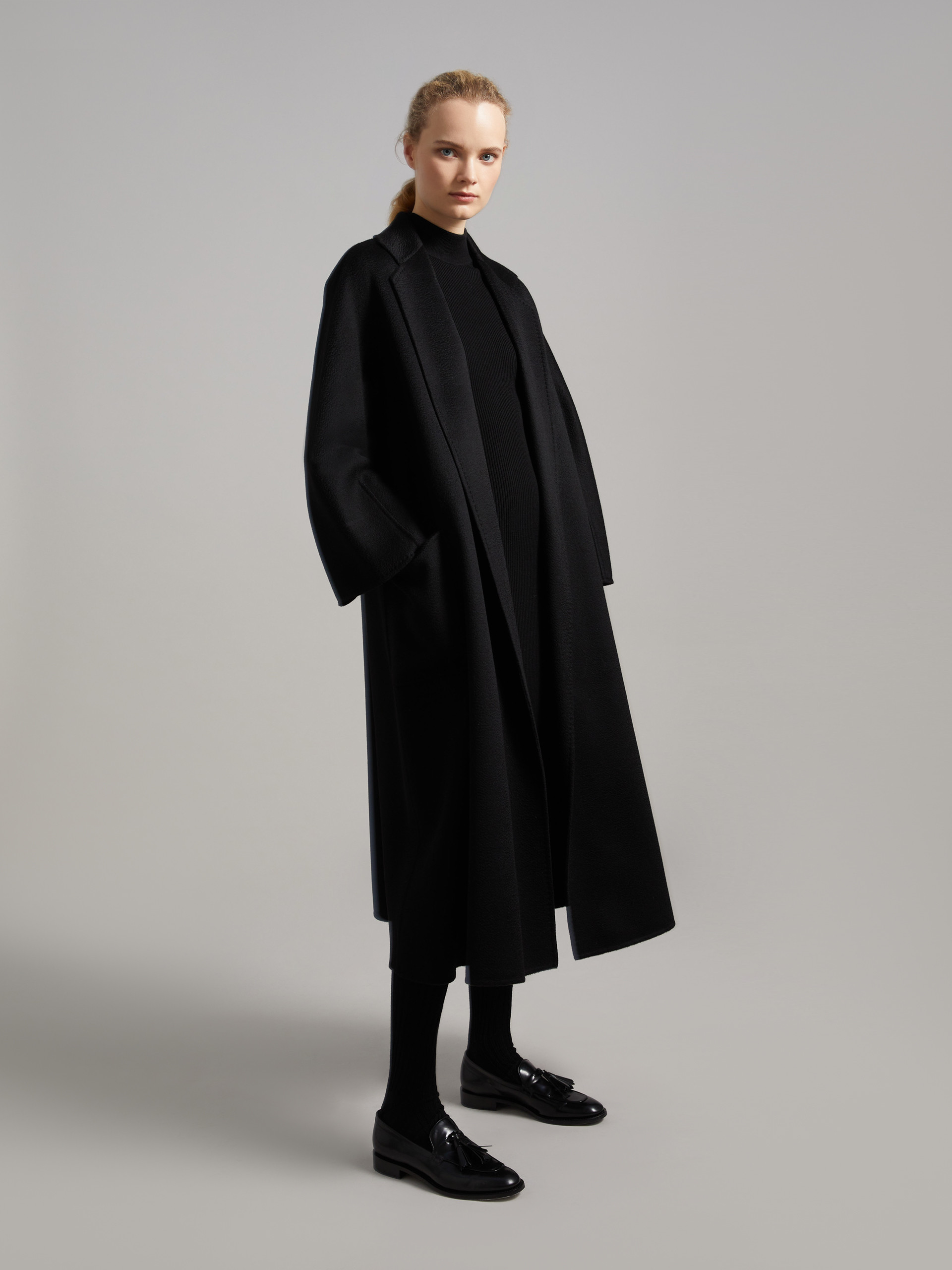 MAX MARA - Ludmilla Icon Coat - BLACK - MAX MARA SALE