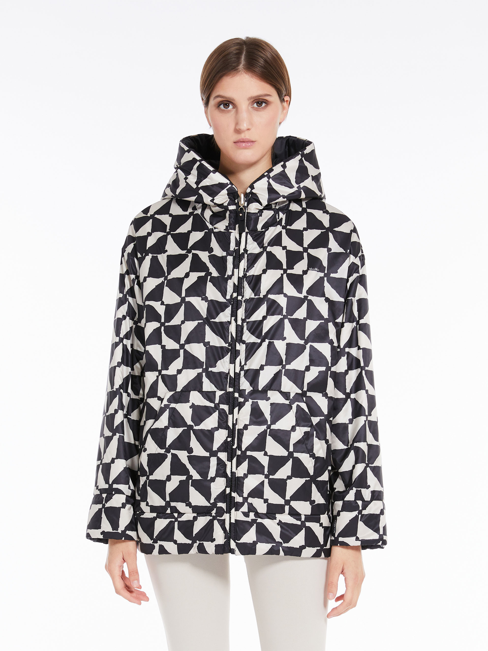 MAX MARA - Reversible water-repellent canvas jacket - BLACK - MAX MARA SALE