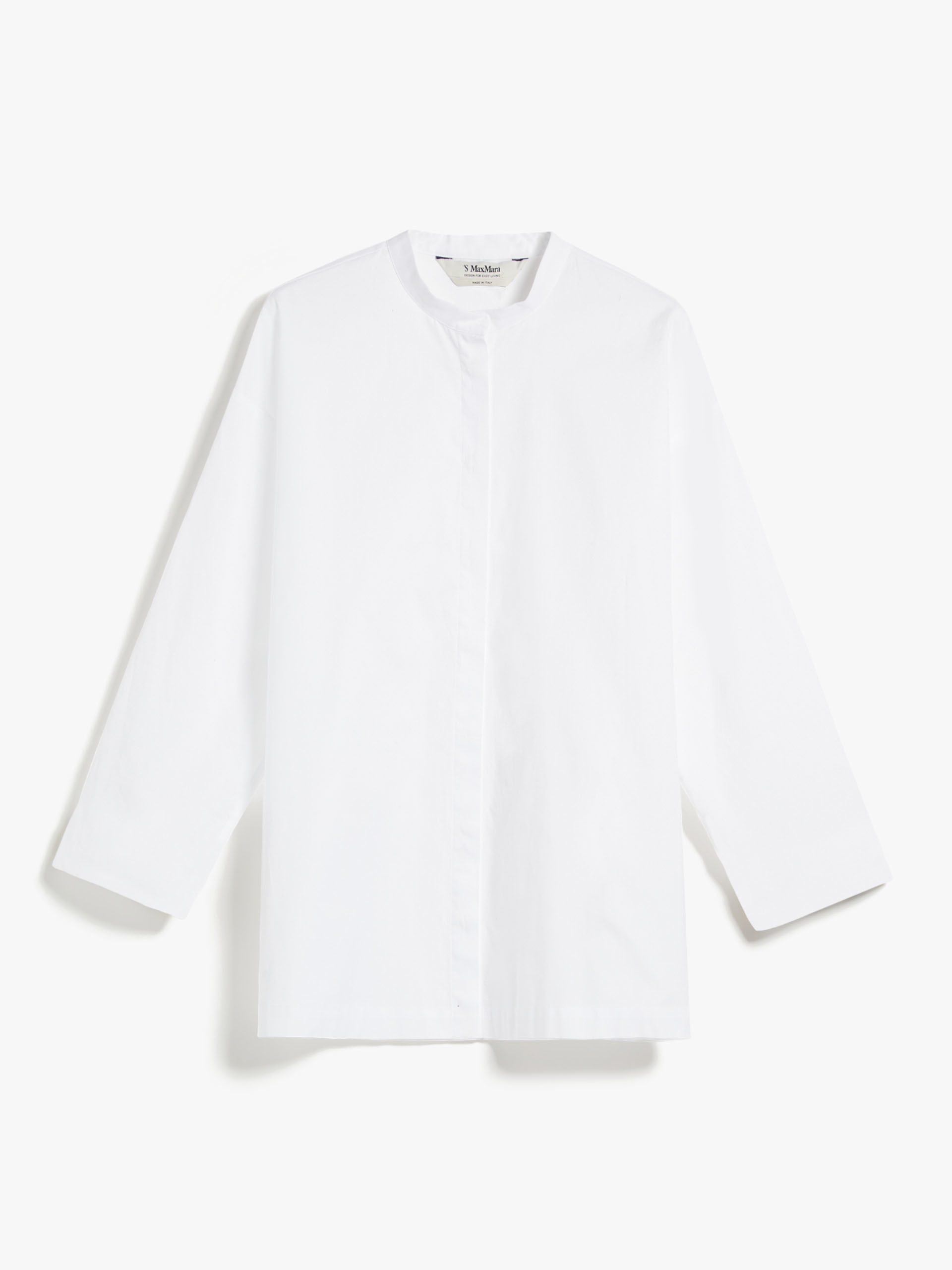 MAX MARA - Cotton Oxford shirt - WHITE - MAX MARA SALE
