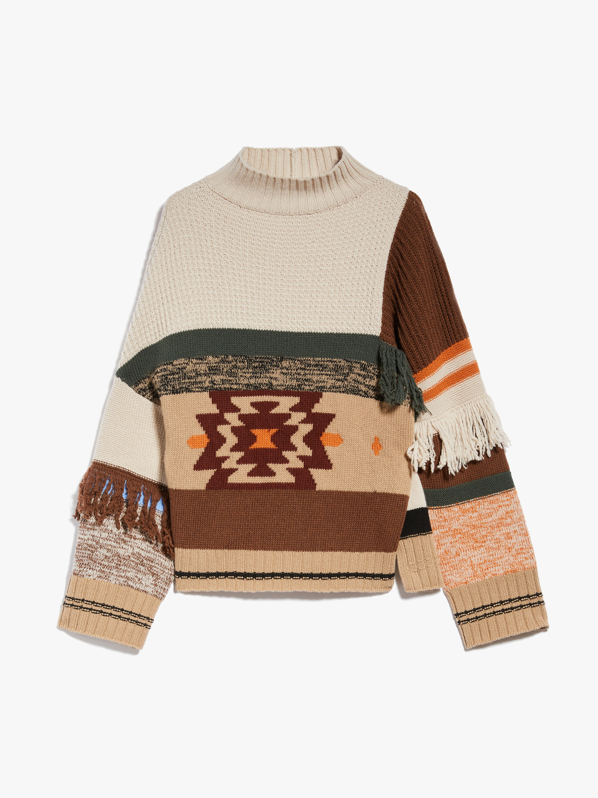 MAX MARA - Wool yarn sweater - BEIGE - MAX MARA SALE
