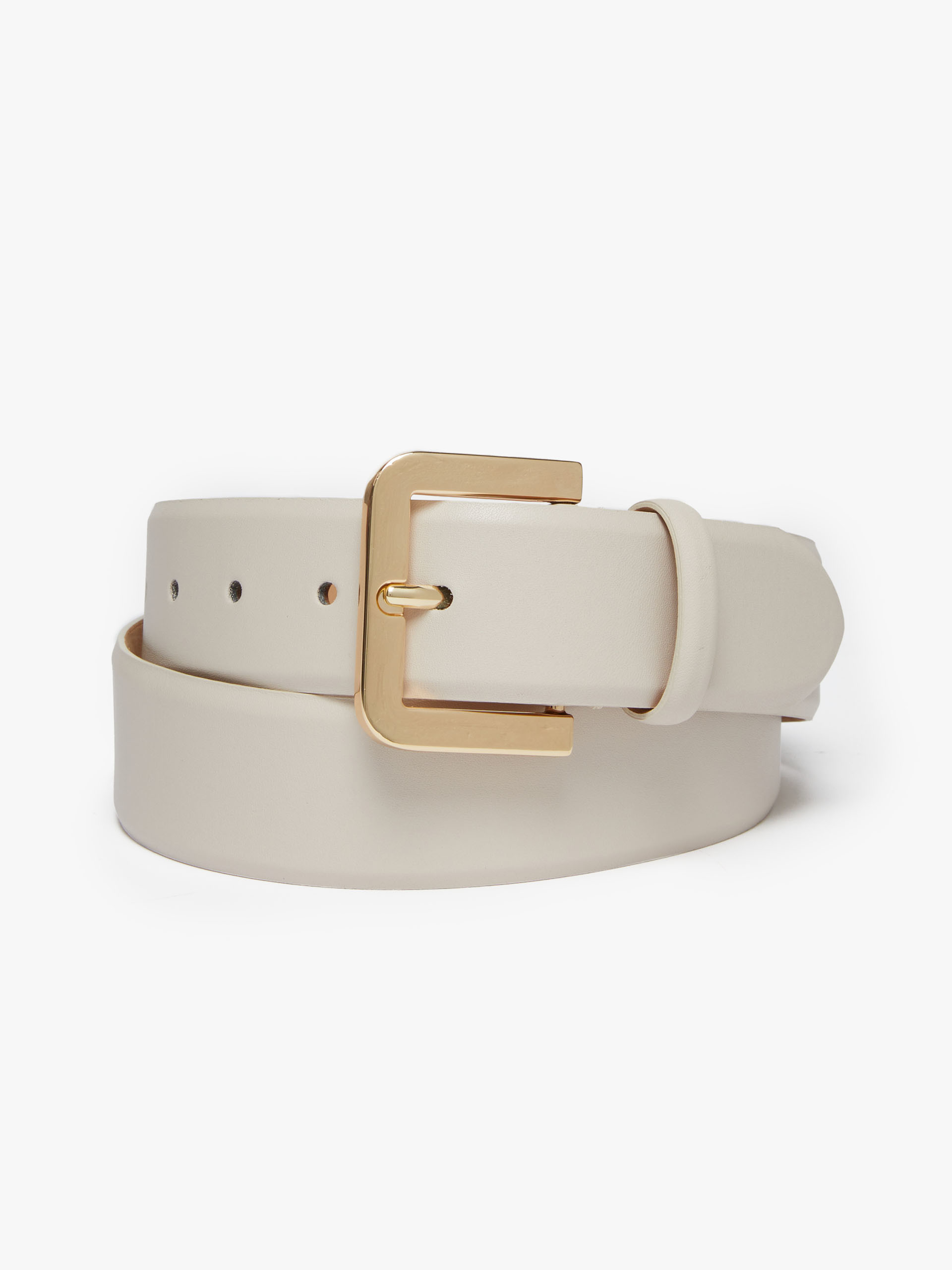 MAX MARA - Leather belt - SAND - MAX MARA SALE