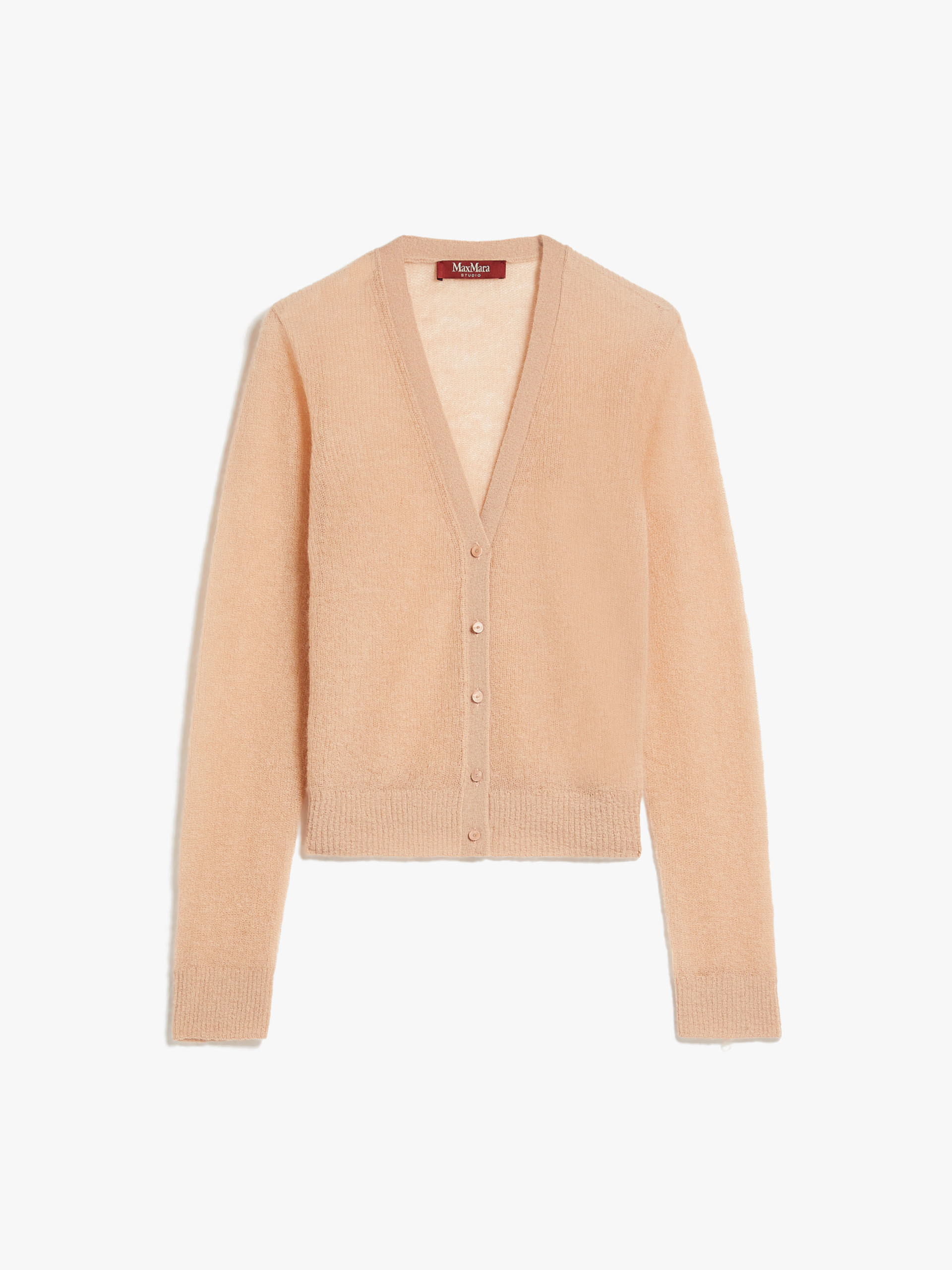 MAX MARA - Mohair gauze cardigan - NUDO - MAX MARA SALE
