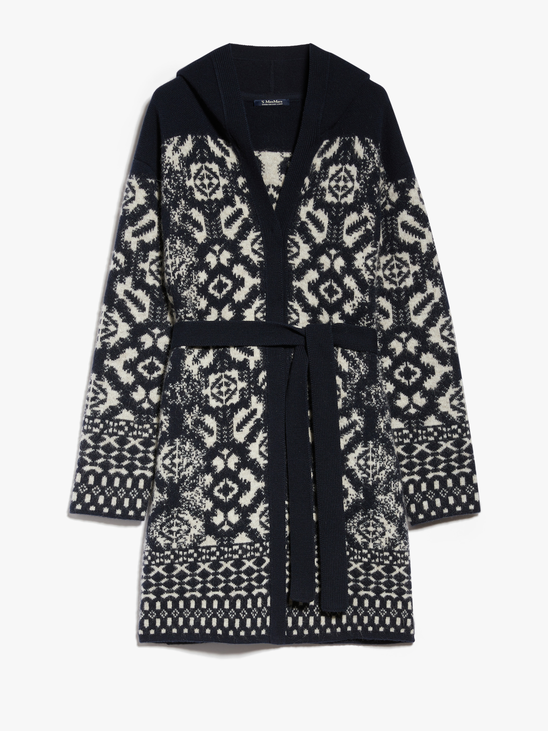 MAX MARA - Wool, mohair and cashmere cardigan - ULTRAMARINE - MAX MARA SALE