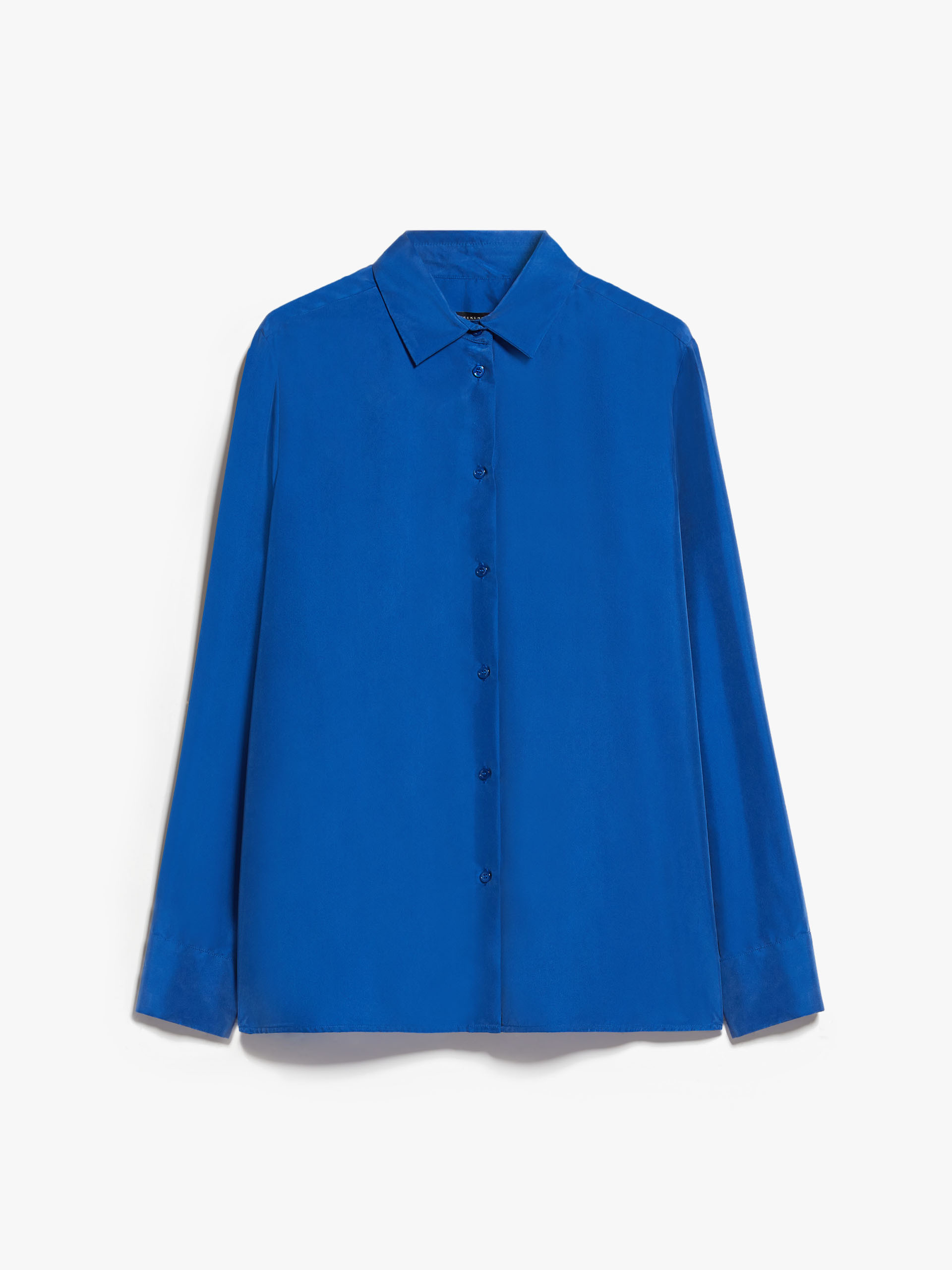 MAX MARA -Silk shirt - CORNFLOWER BLUE - MAX MARA SALE