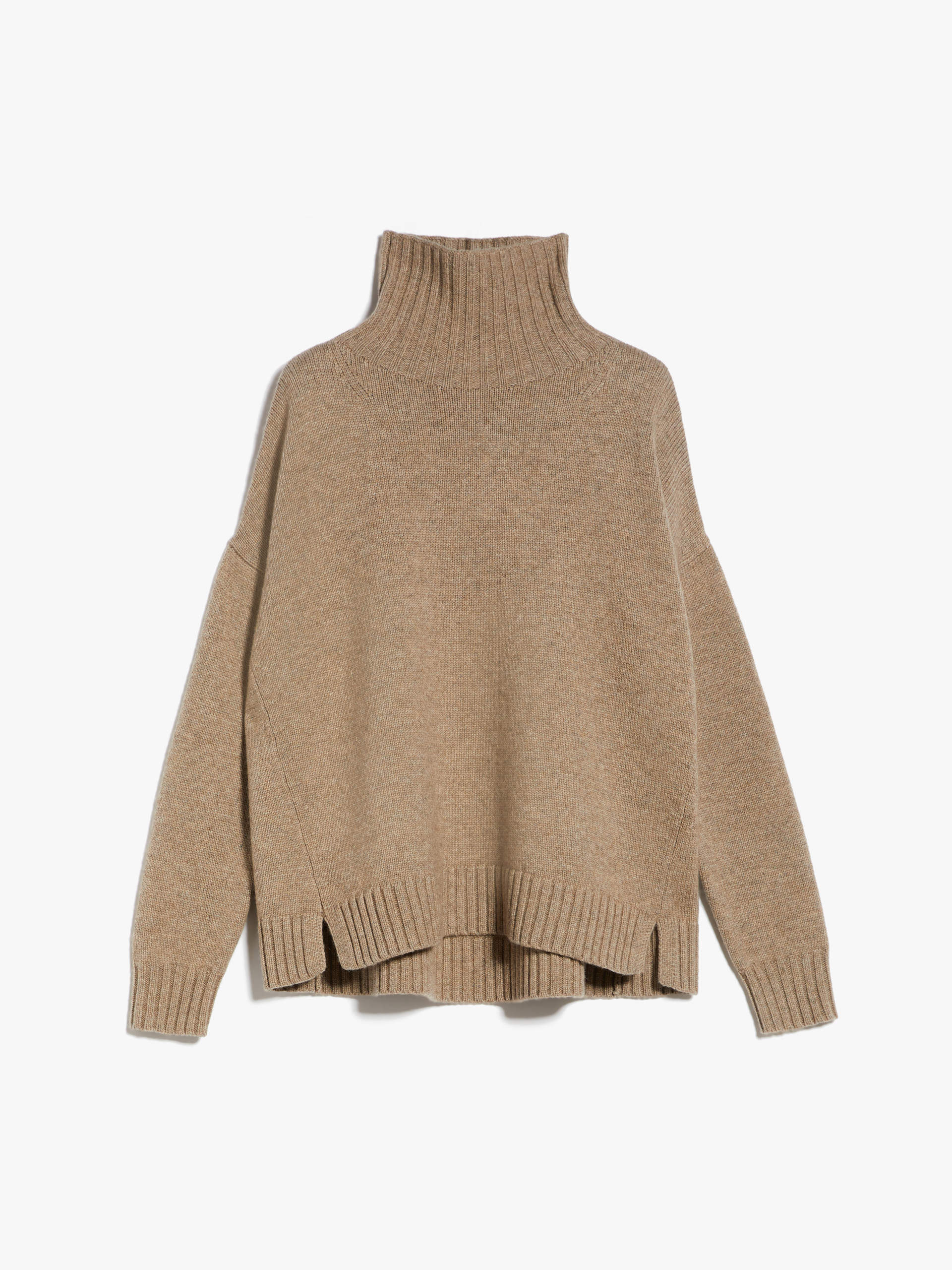 MAX MARA - Wool and cashmere pullover - SAND - MAX MARA SALE