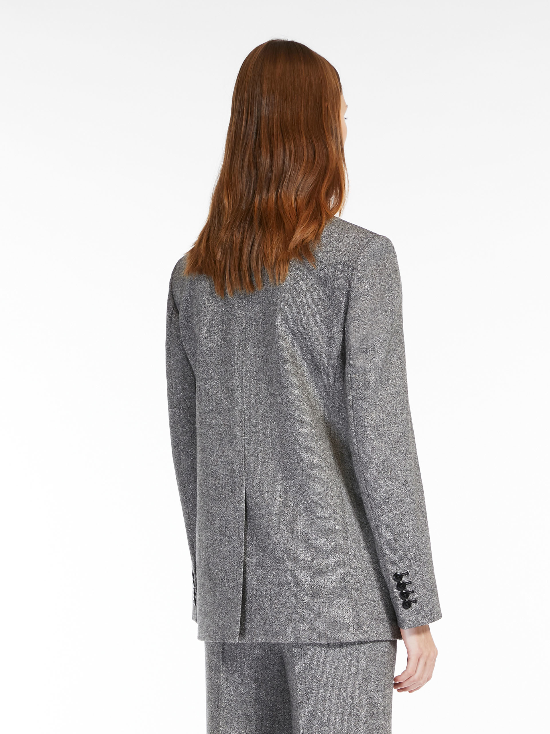 MAX MARA - Double-breasted wool blazer - BLACK - MAX MARA SALE