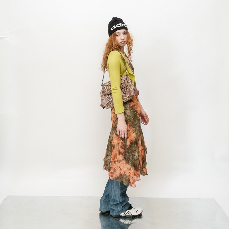 Vintage Y2K adorable tiny soft cardigan in citrus yellow