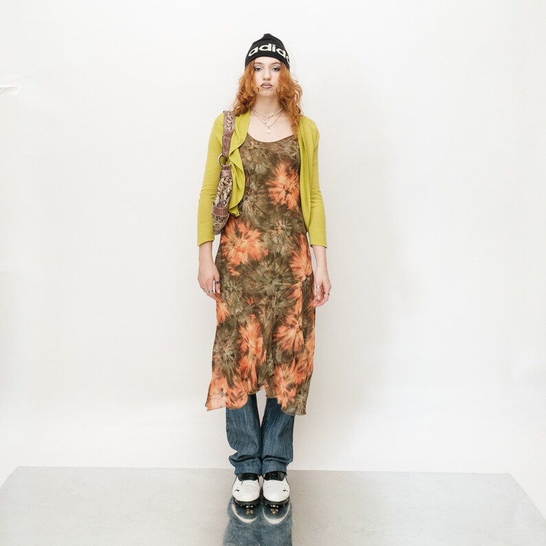 Vintage Y2K adorable tiny soft cardigan in citrus yellow