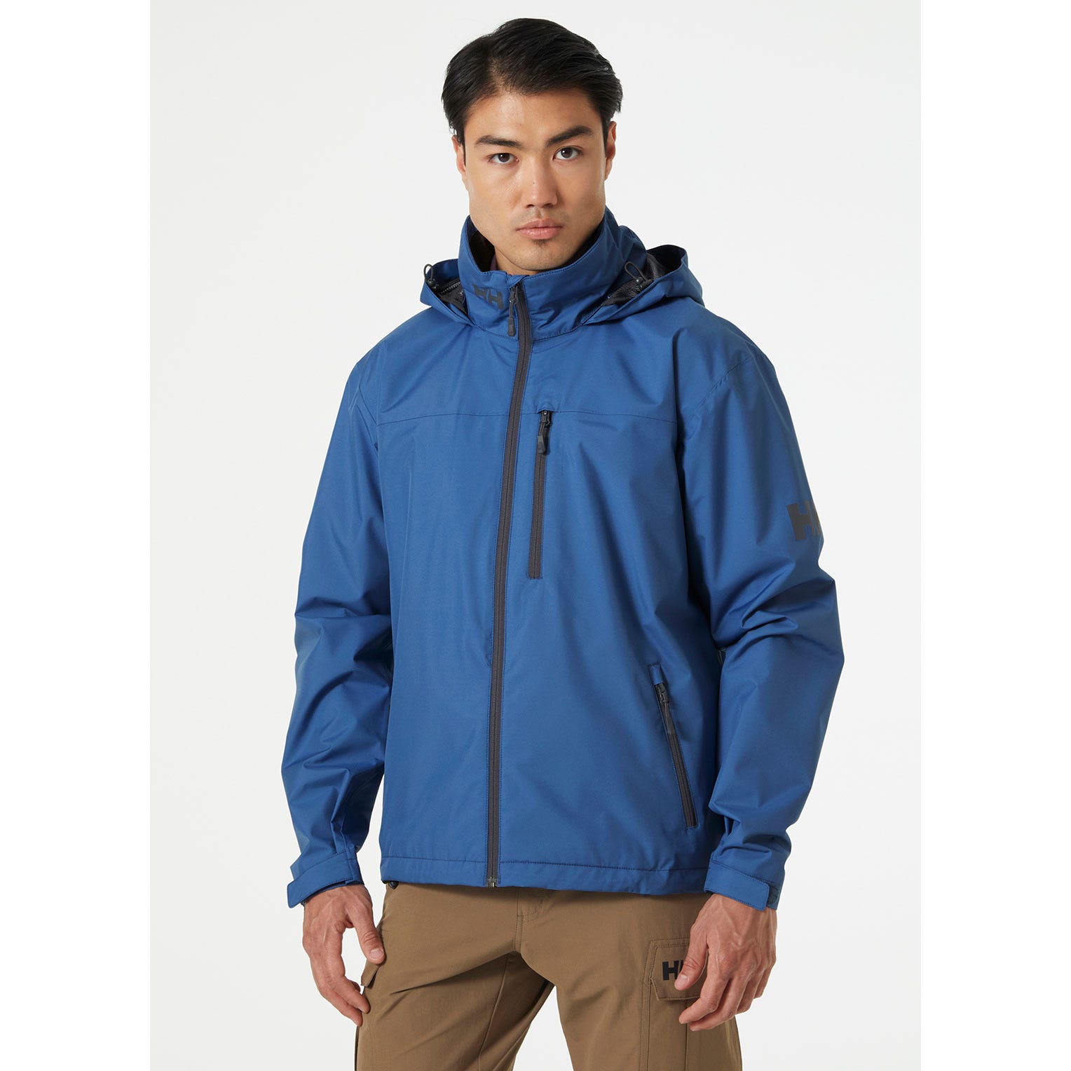 MEN'S CREW HOODED SAILING JACKET