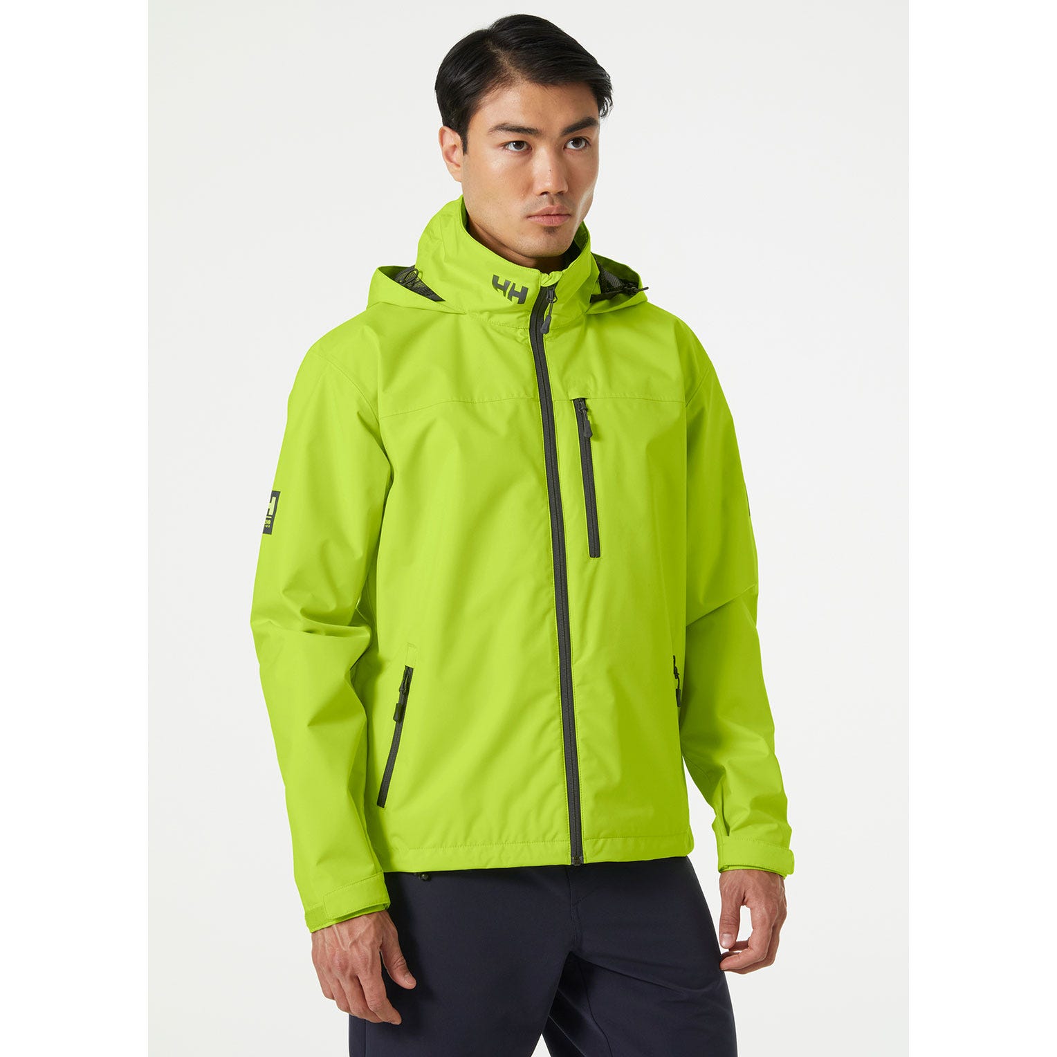 MEN'S CREW HOODED SAILING JACKET