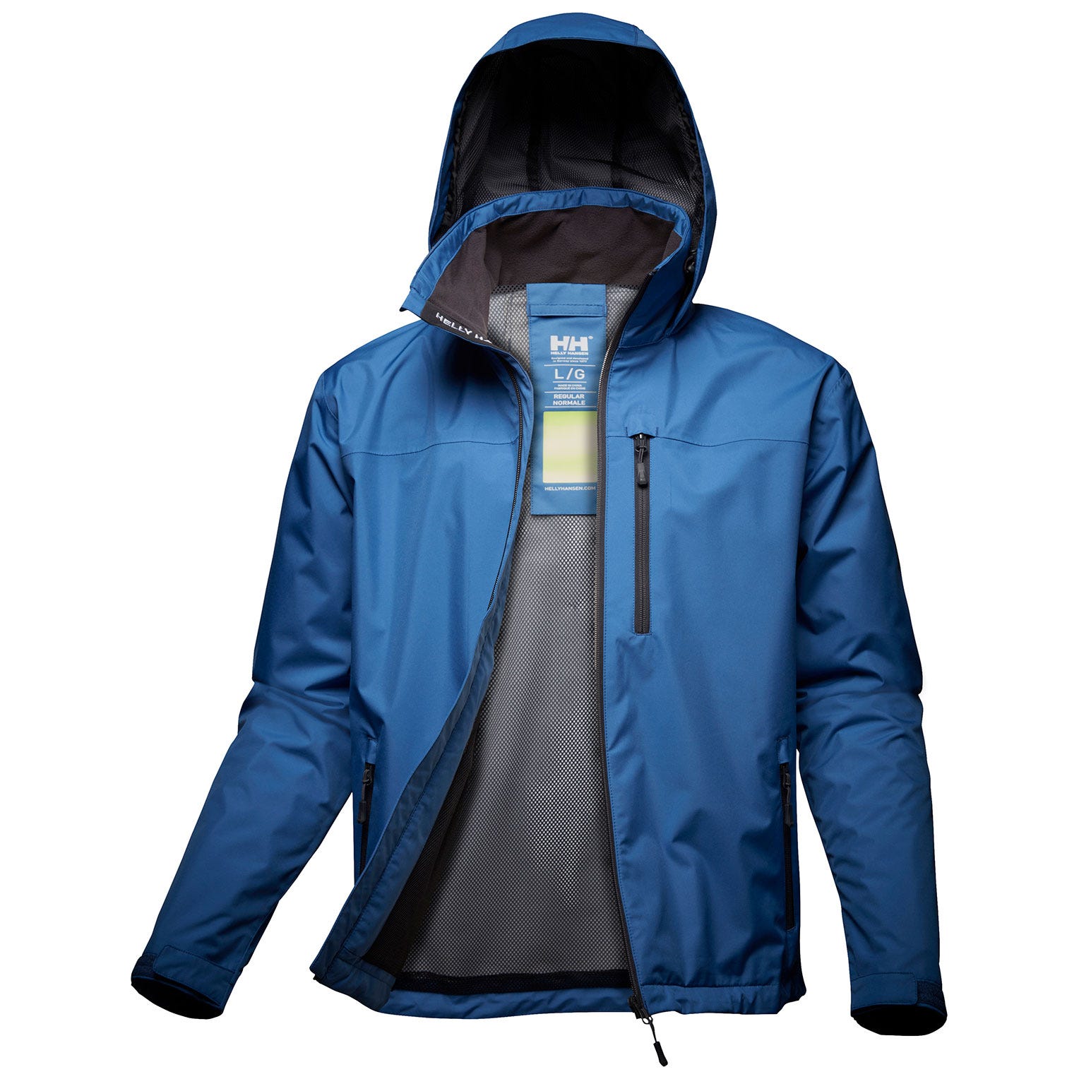 MEN'S CREW HOODED SAILING JACKET