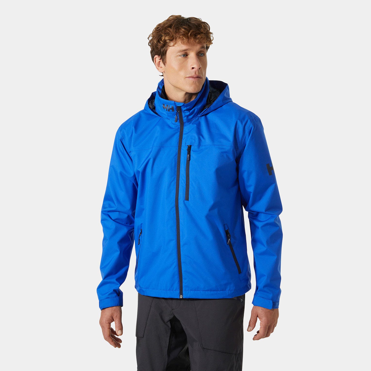 MEN'S CREW HOODED SAILING JACKET