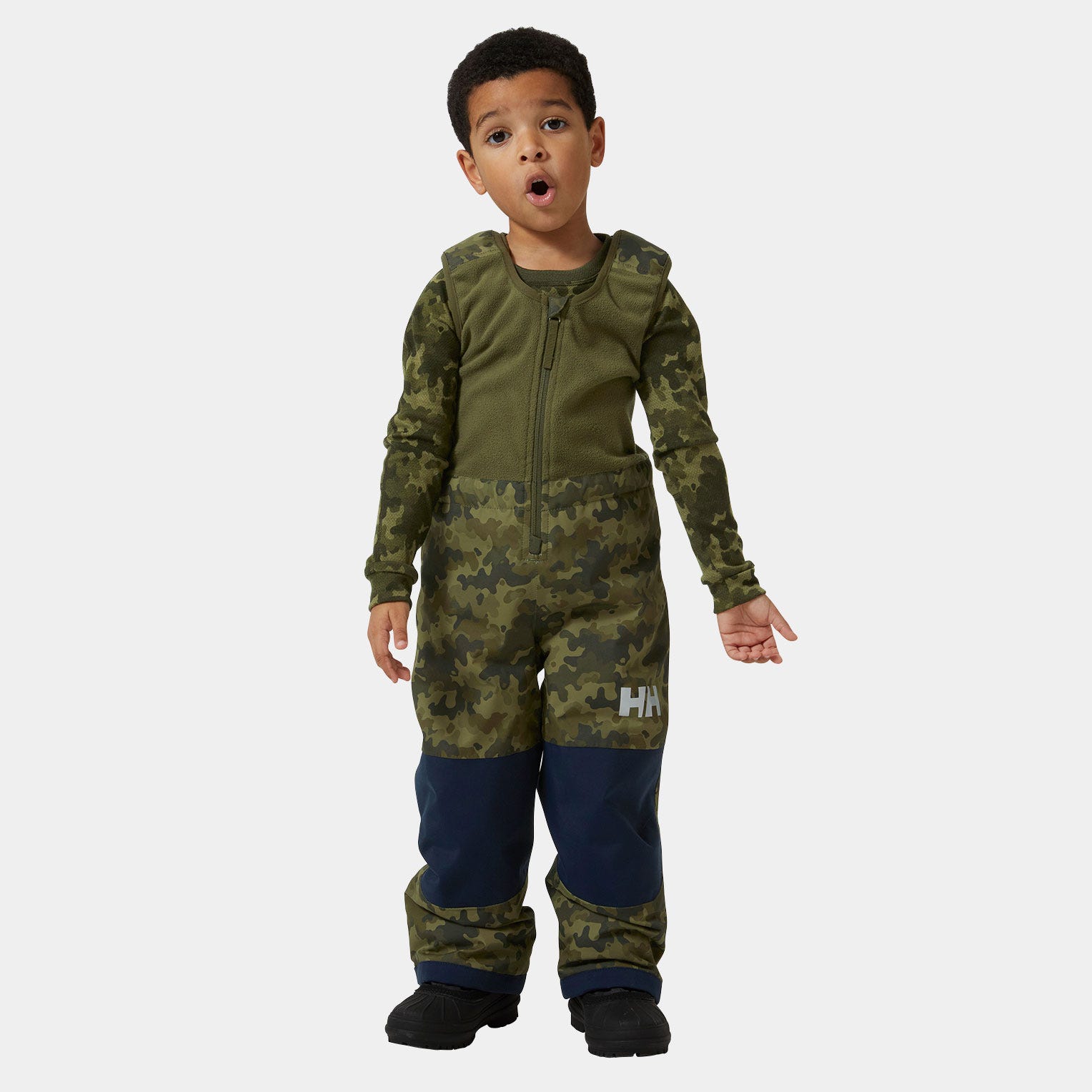 Kids' Vertical Insulated Bib Pants
