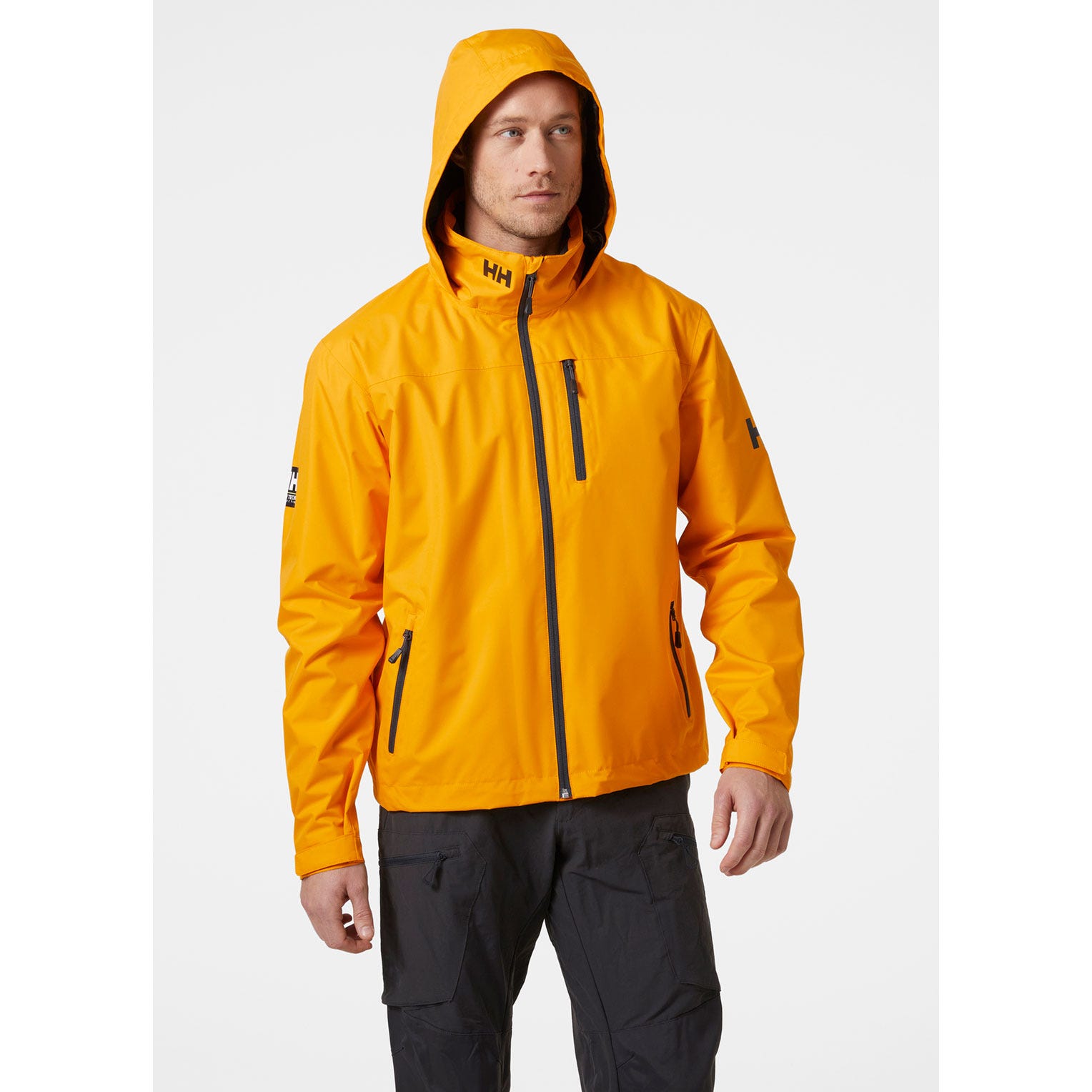 MEN'S CREW HOODED MIDLAYER JACKET