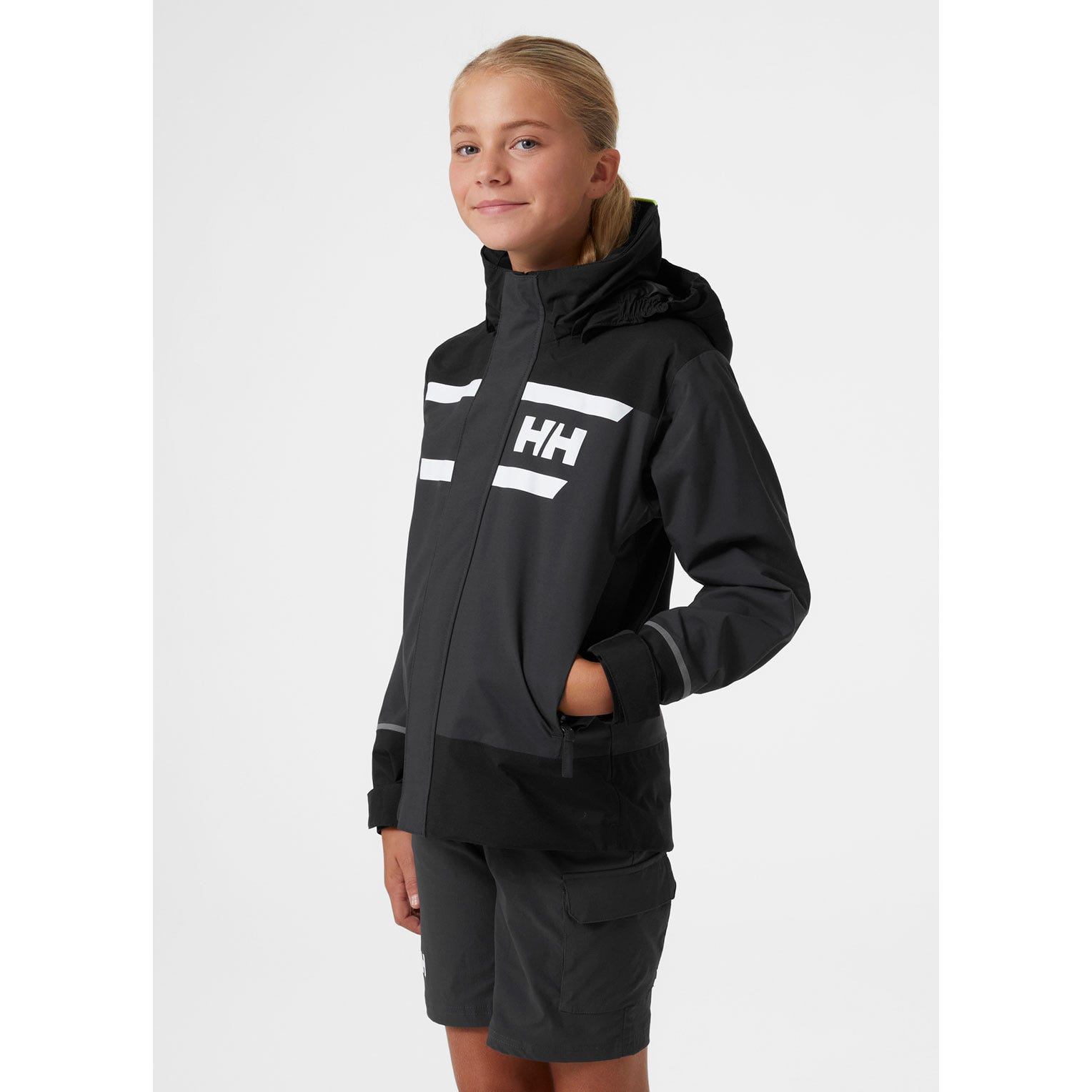 JUNIORS' SALT PORT 2.0 SAILING JACKET