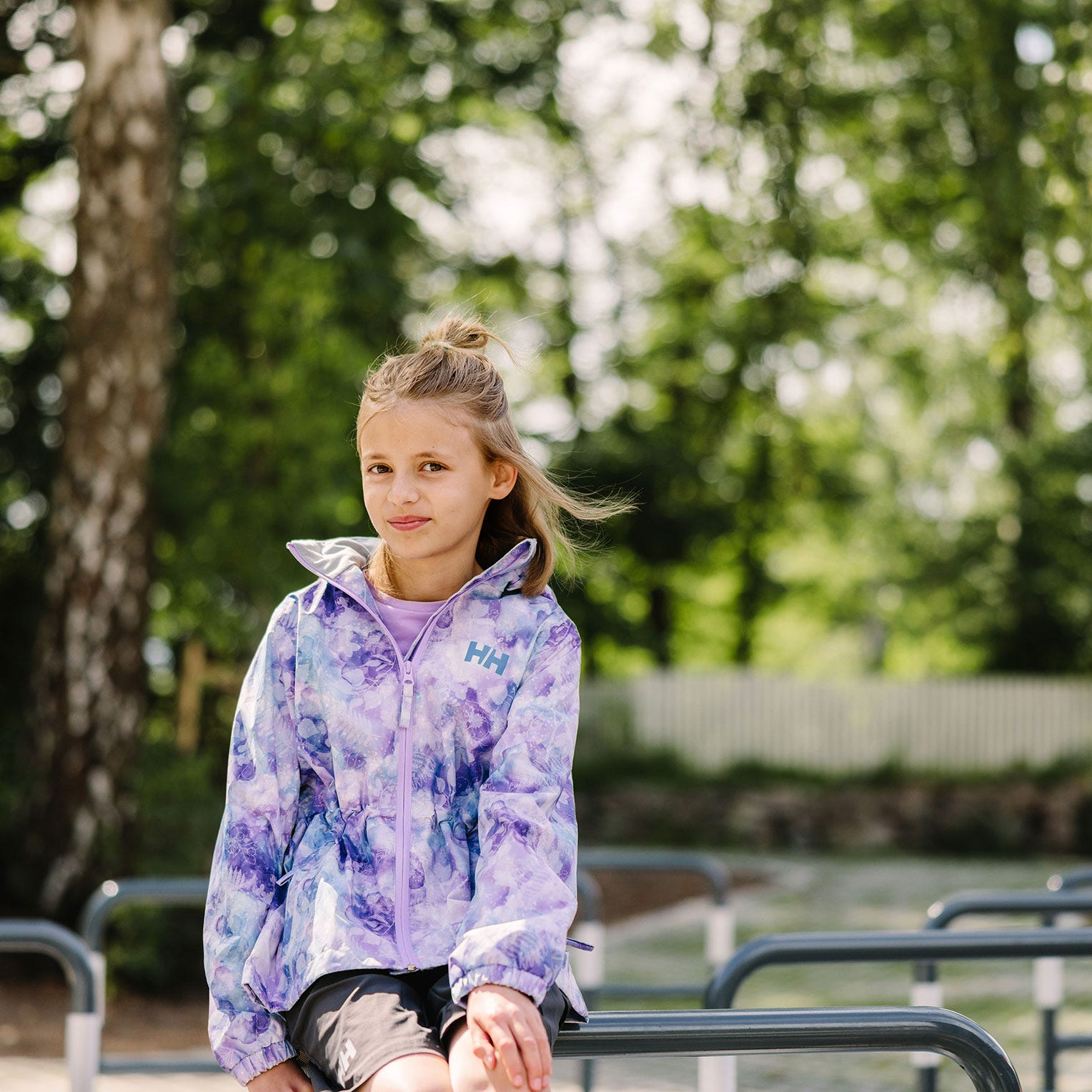 JUNIORS' CELESTE RAIN JACKET
