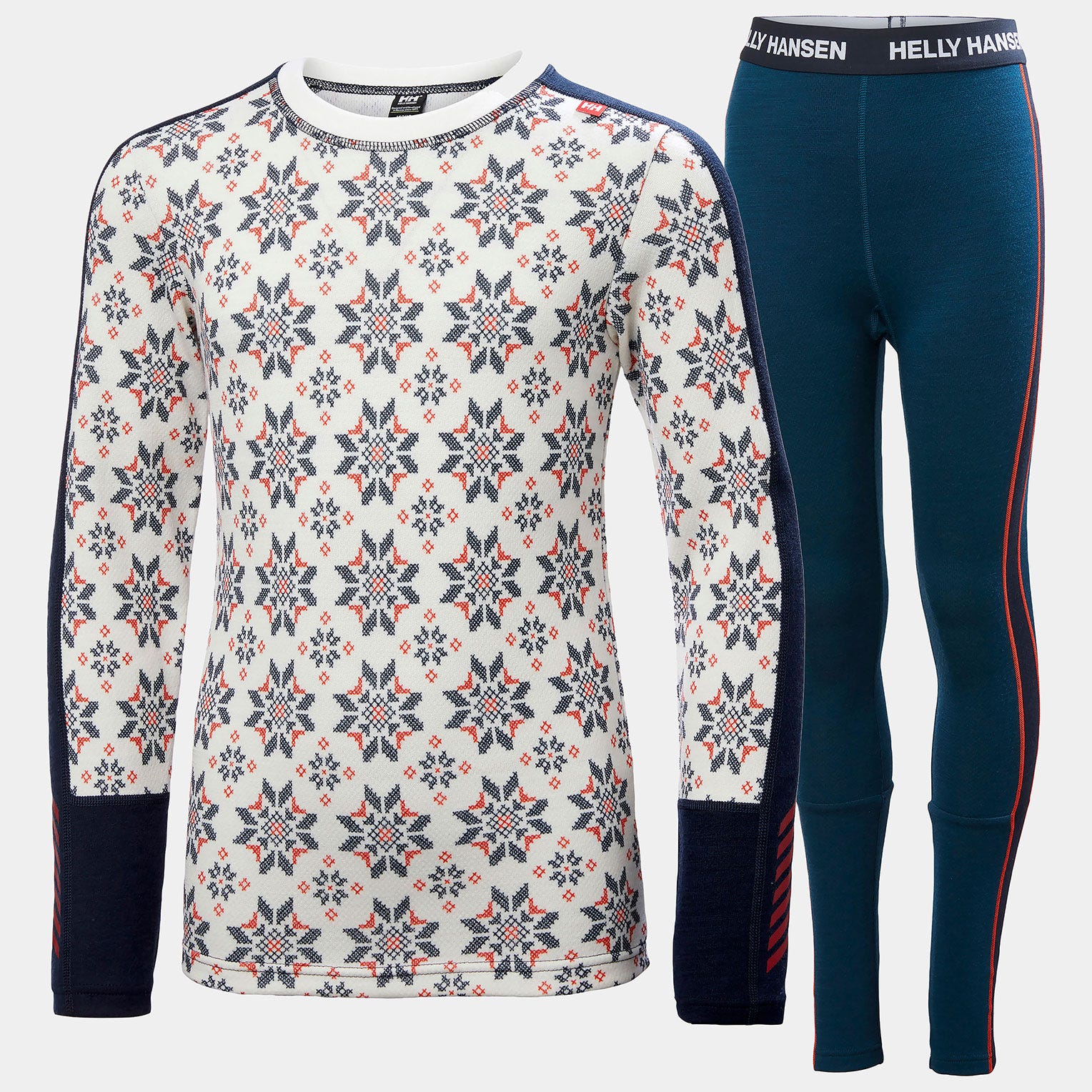 Juniors' Graphic LIFA® Merino Base Layer Set