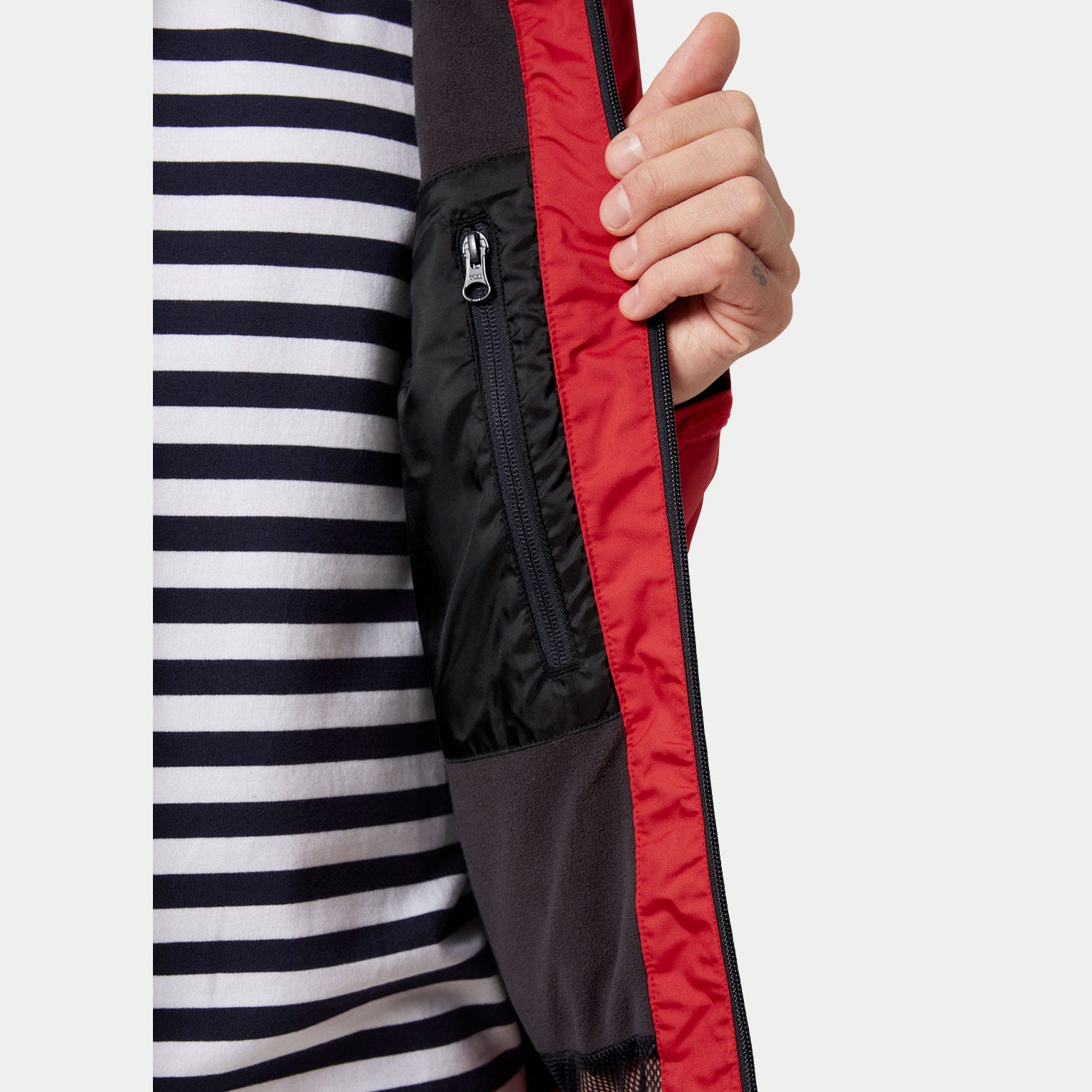 MEN'S CREW HOODED MIDLAYER JACKET