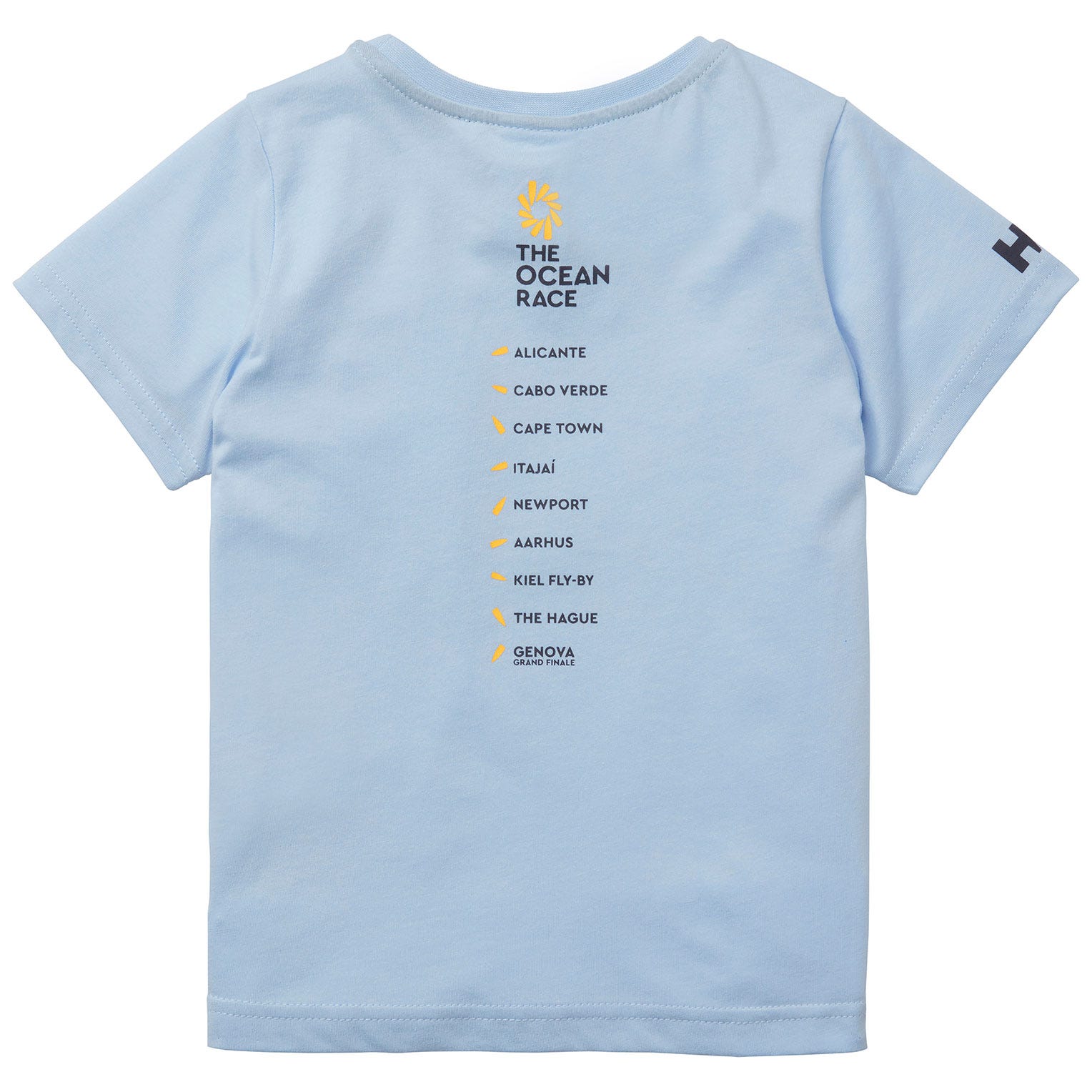 Kids' and Juniors' Ocean Race Organic Cotton T-shirt