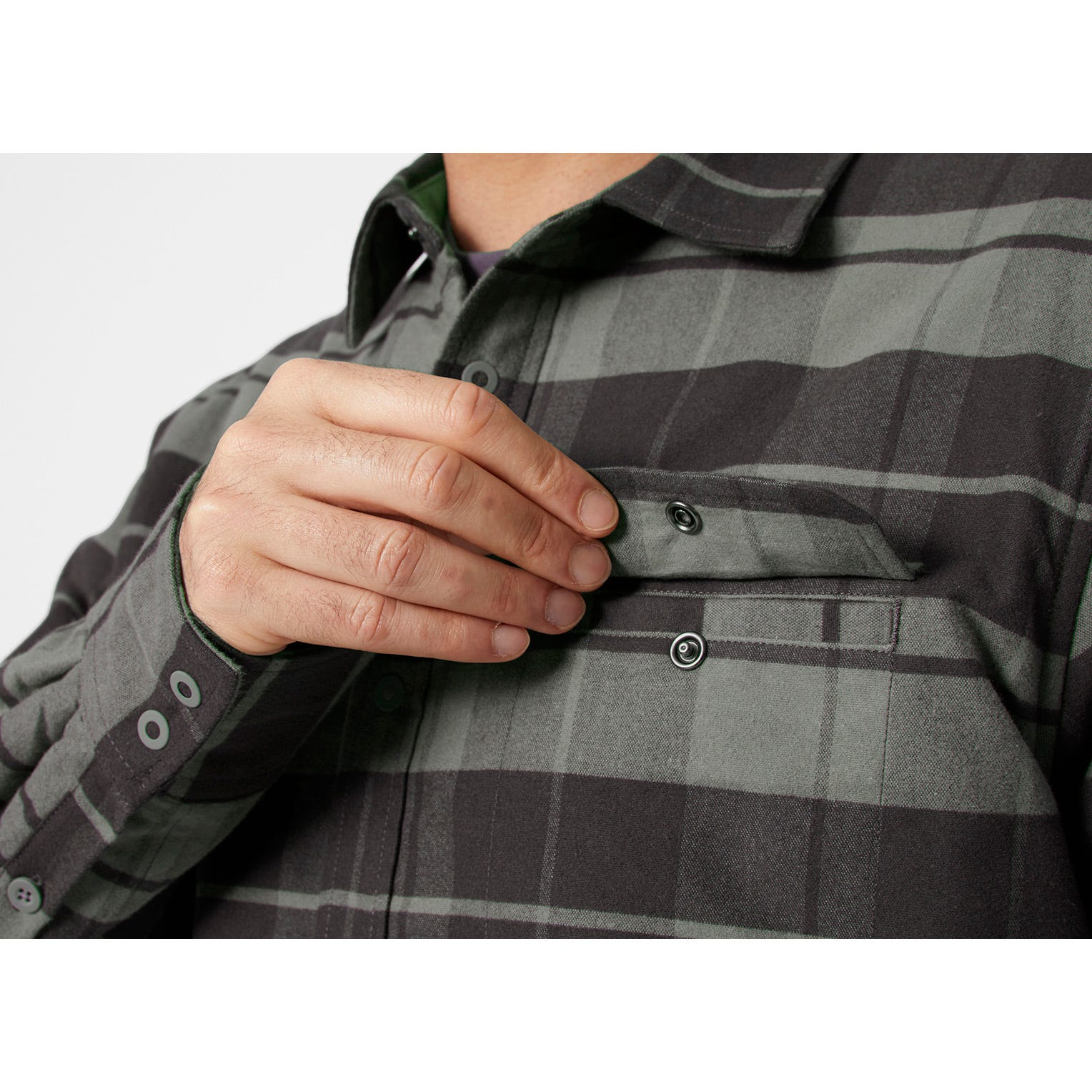 MEN'S LIFALOFT™ INSULATED FLANNEL SHIRT JACKET