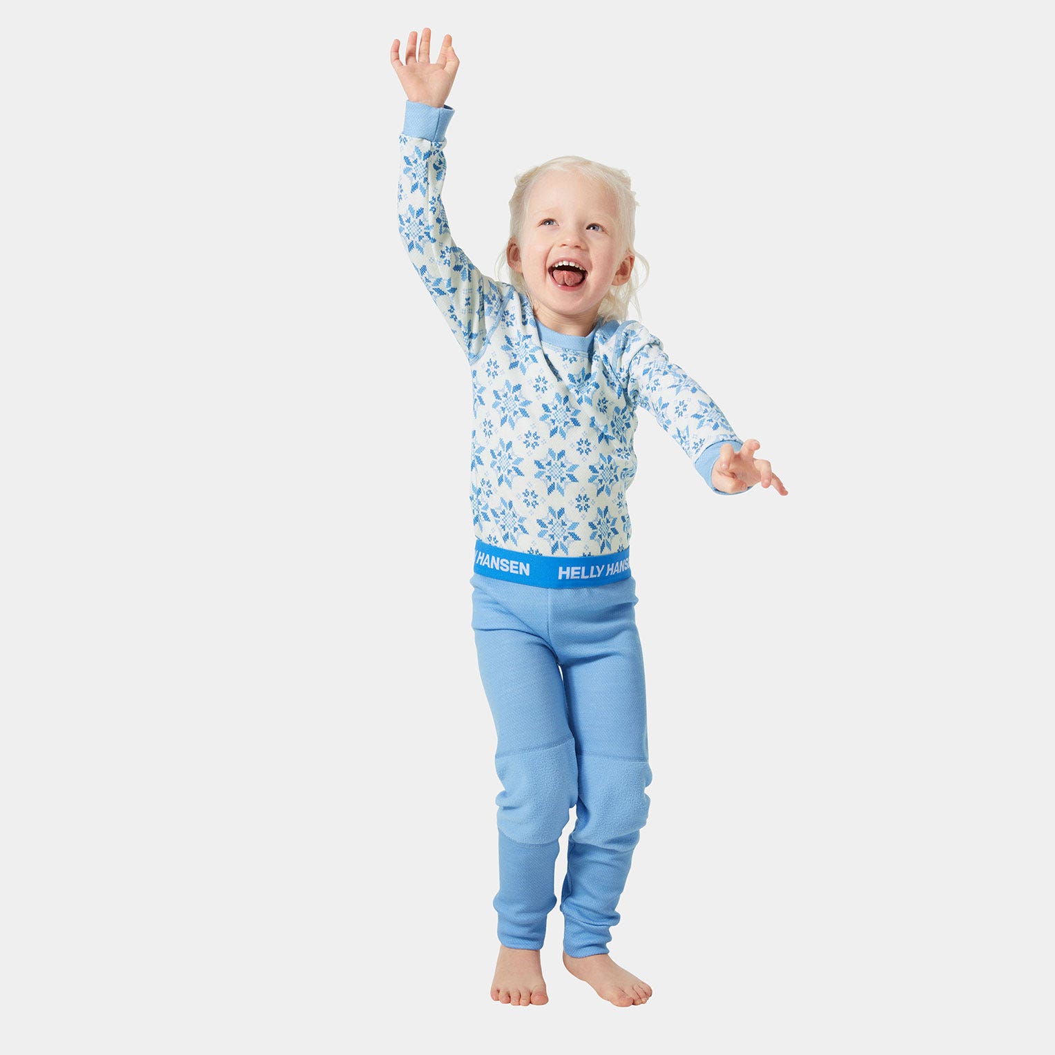 Kids' Graphic LIFA® Merino Wool Base Layer Set