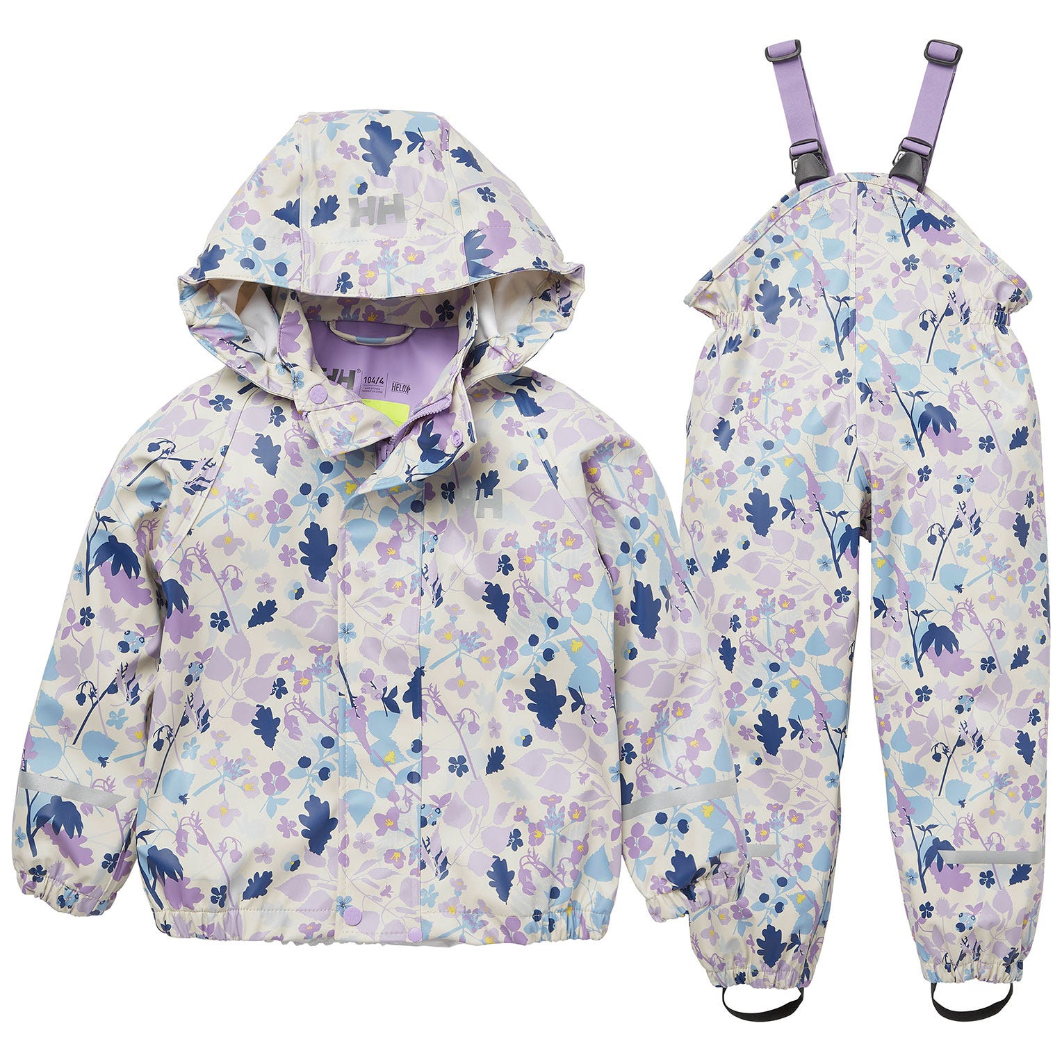 KIDS' BERGEN 2.0 PU RAINSET AOP