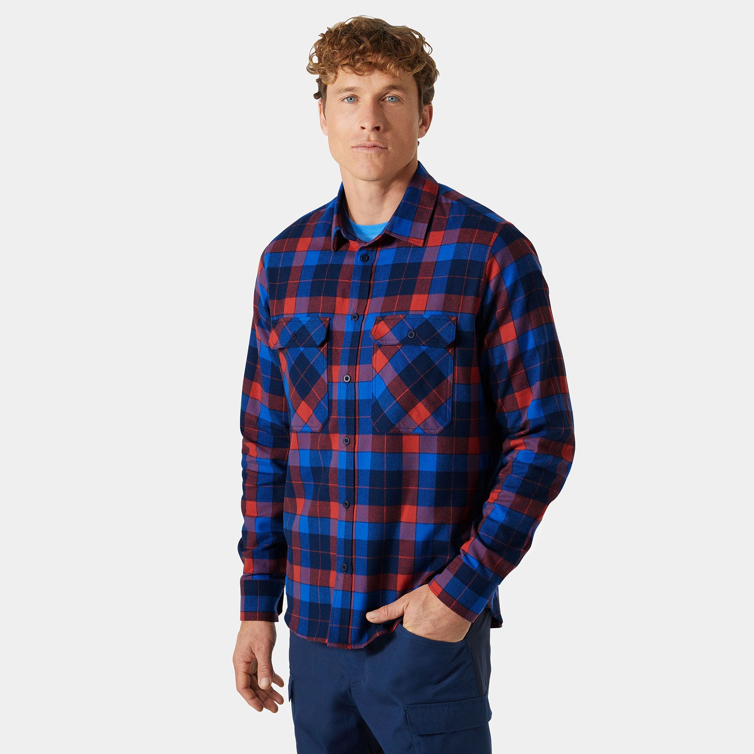 MEN'S LOKKA ORGANIC FLANNEL SHIRT