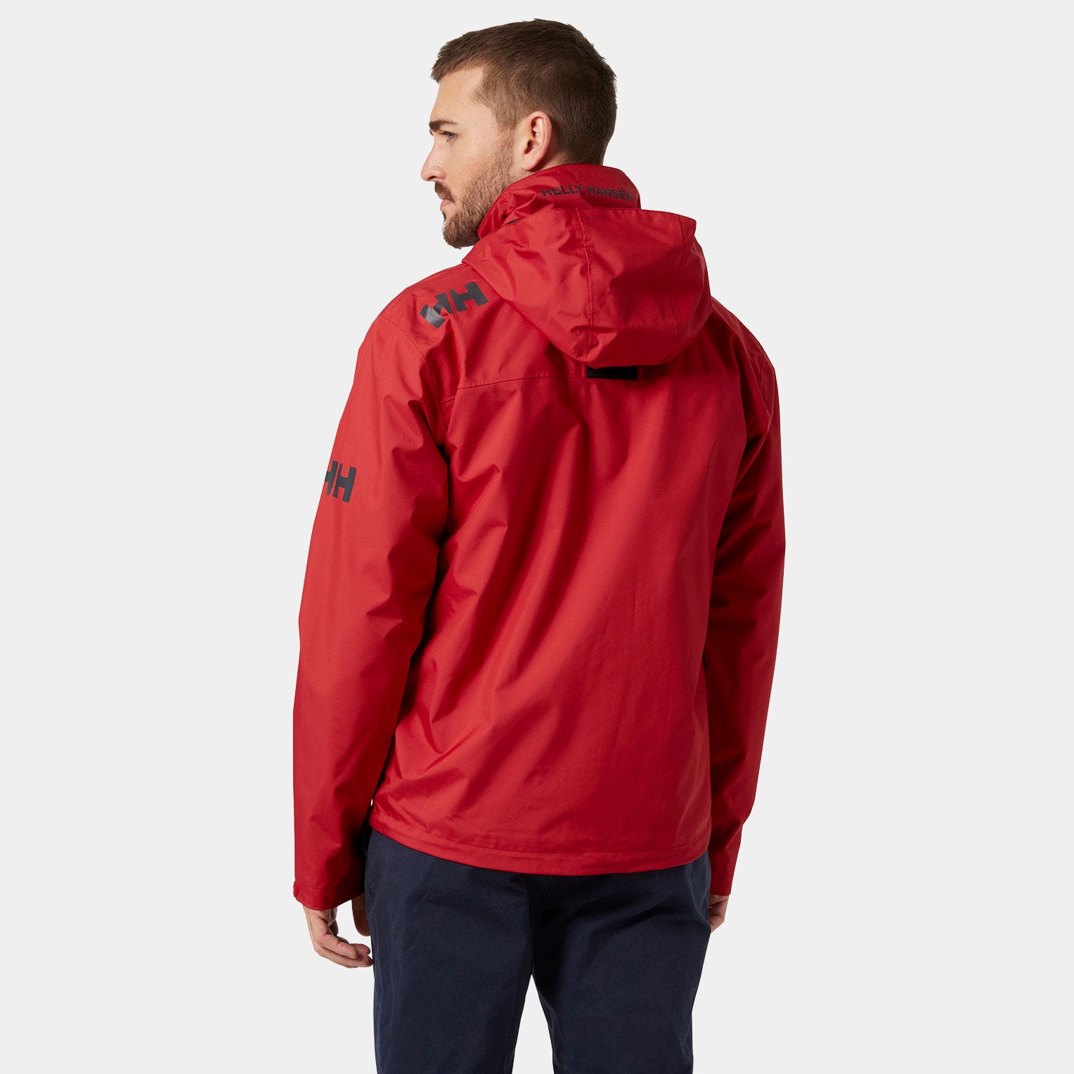 MEN'S CREW HOODED SAILING JACKET