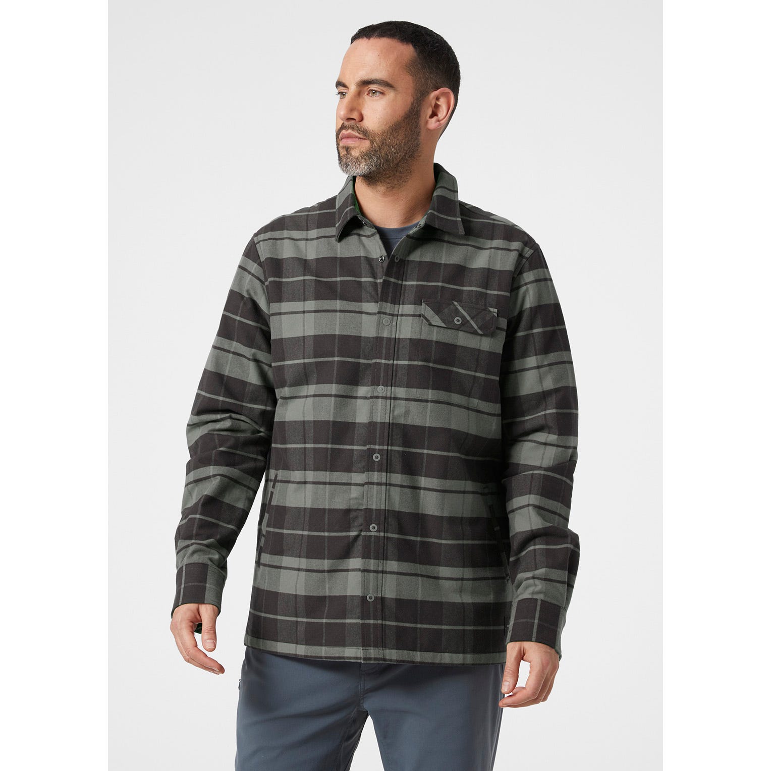 MEN'S LIFALOFT™ INSULATED FLANNEL SHIRT JACKET