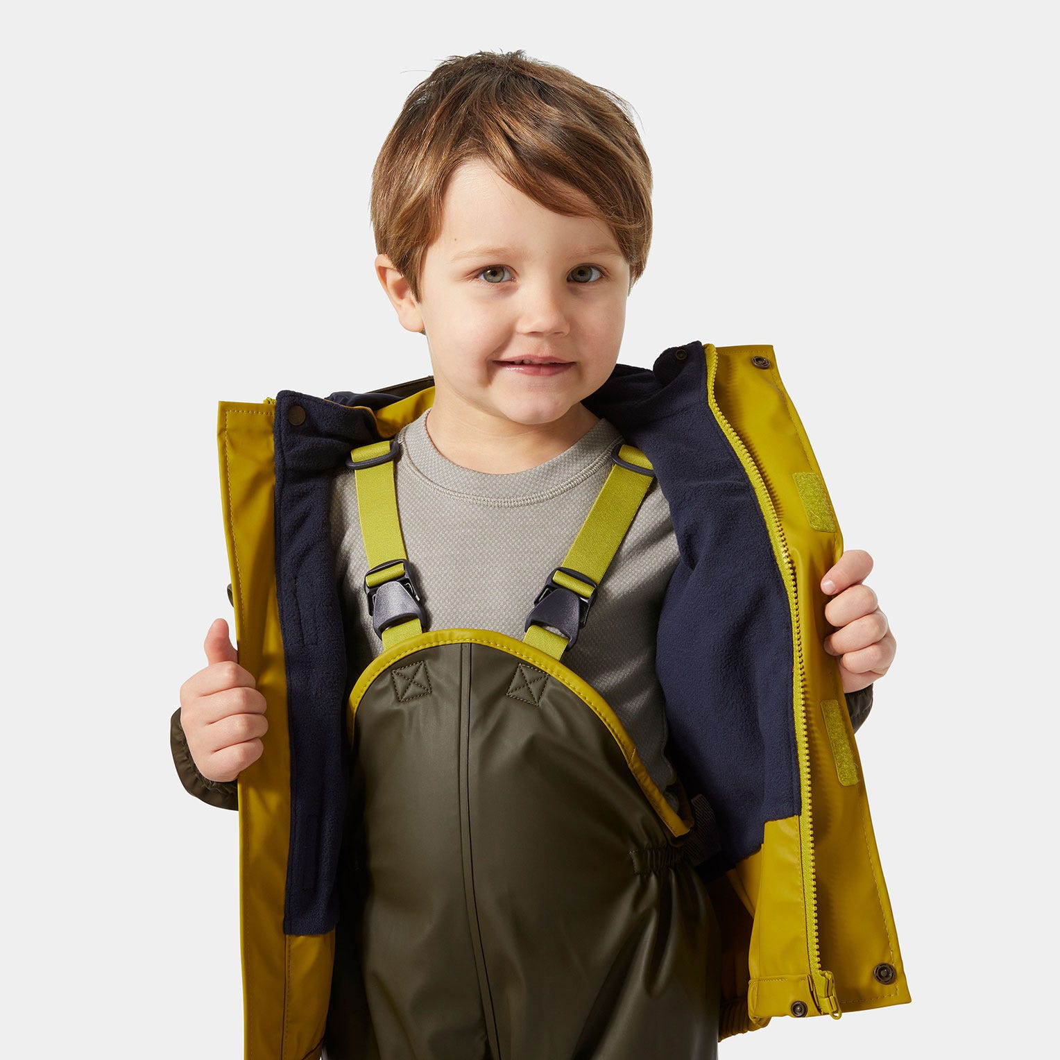 Kids’ Bergen Fleece-lined Rain Set 2.0
