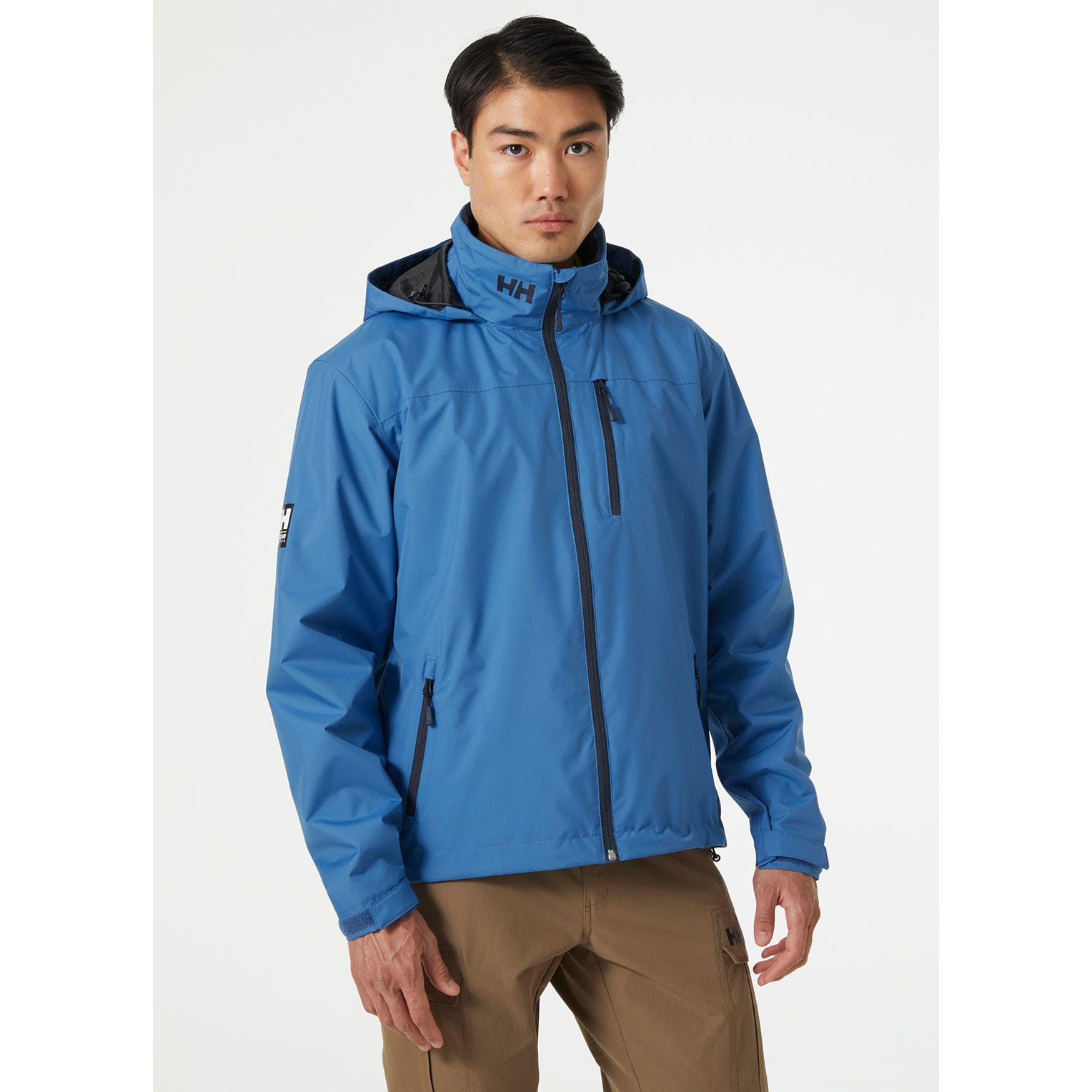 MEN'S CREW HOODED MIDLAYER JACKET