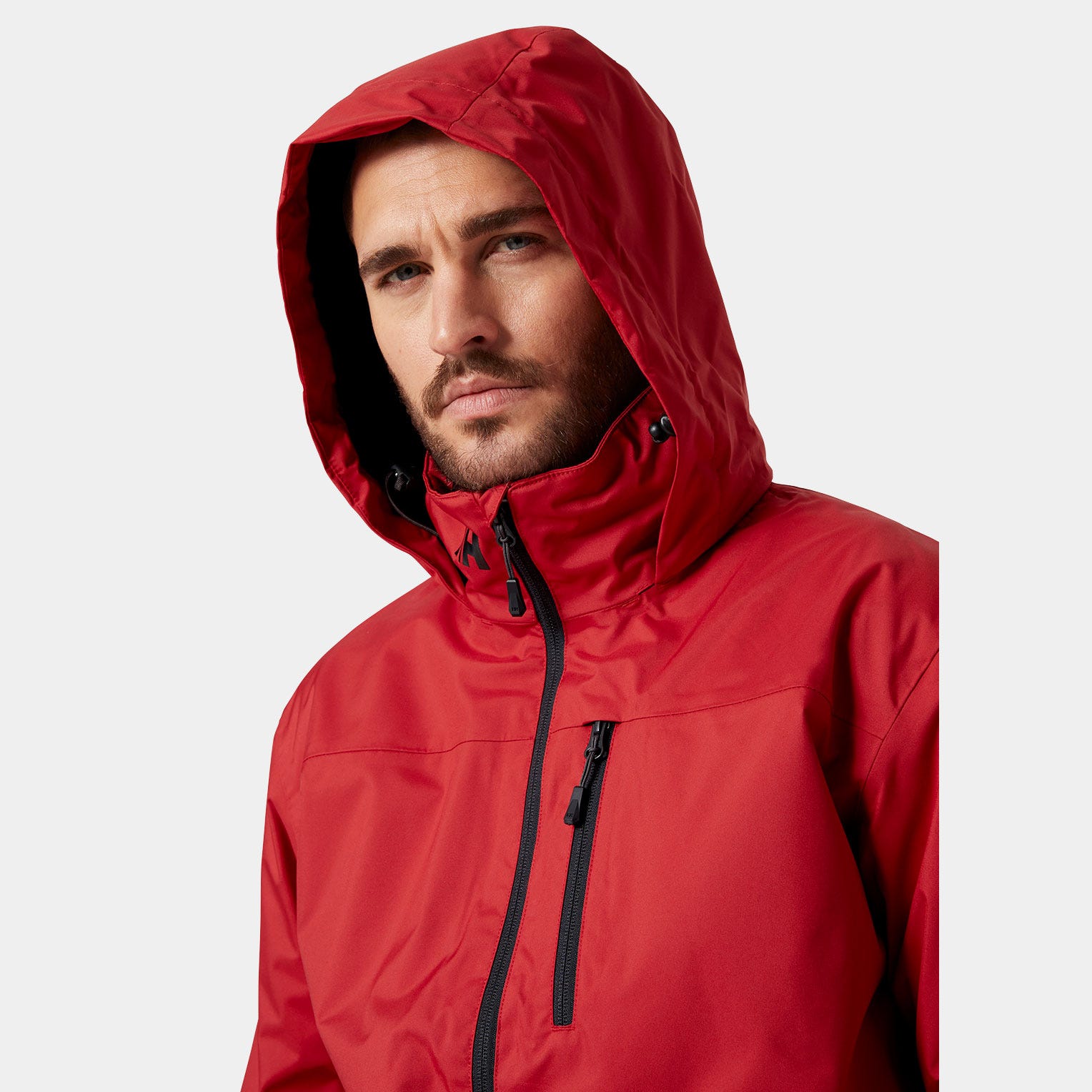 MEN'S CREW HOODED MIDLAYER JACKET