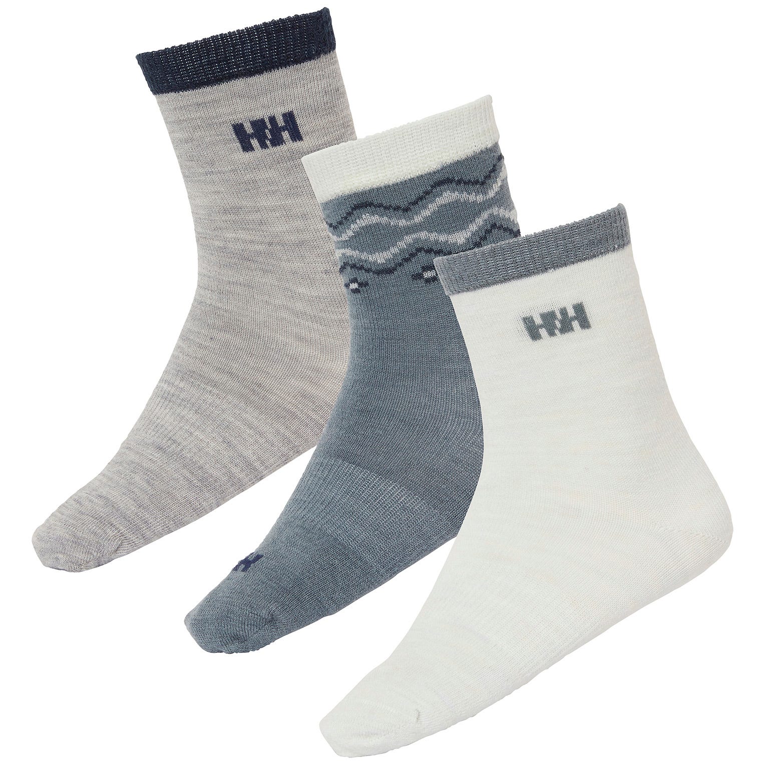 Kids' Wool Socks. 3PK