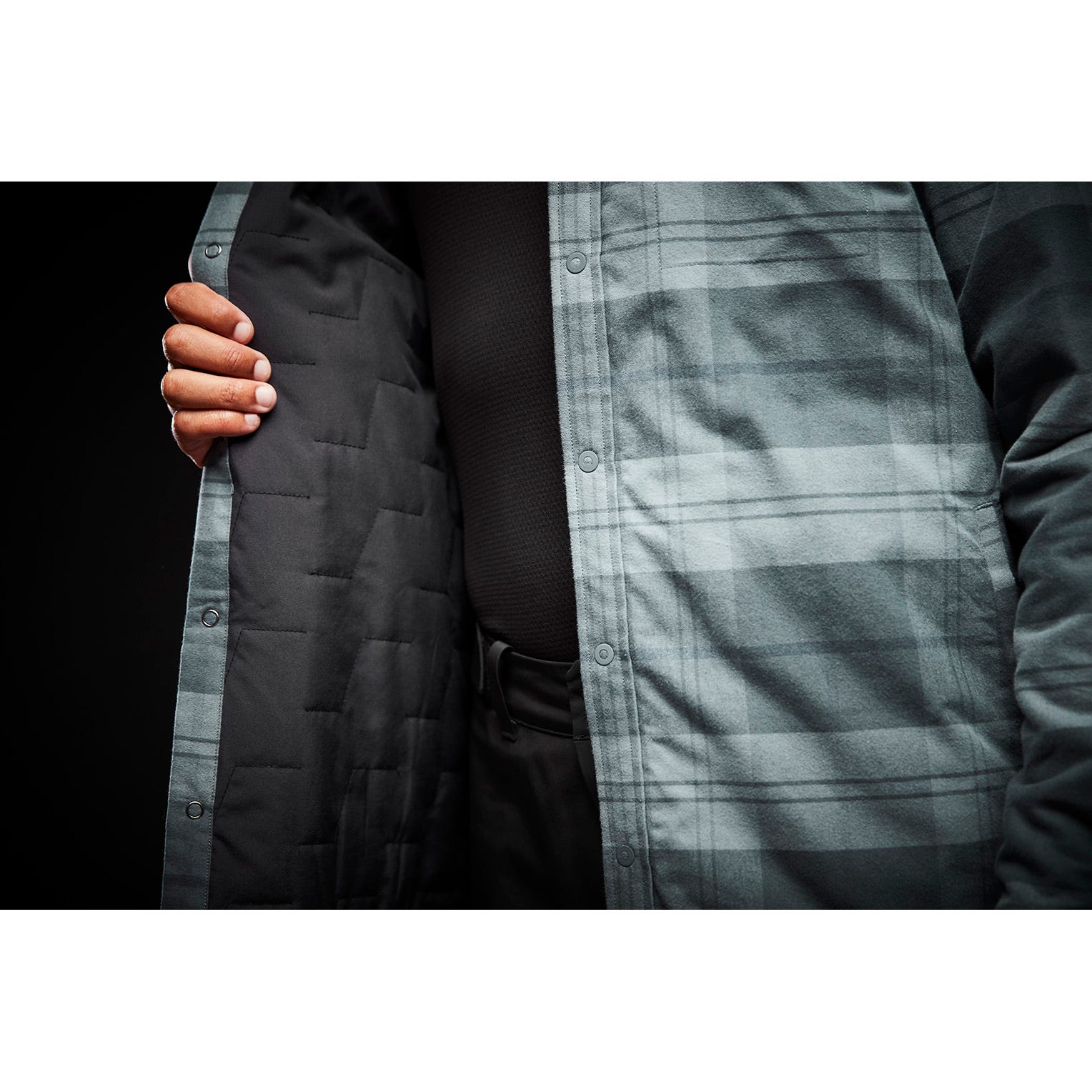 MEN'S LIFALOFT™ INSULATED FLANNEL SHIRT JACKET