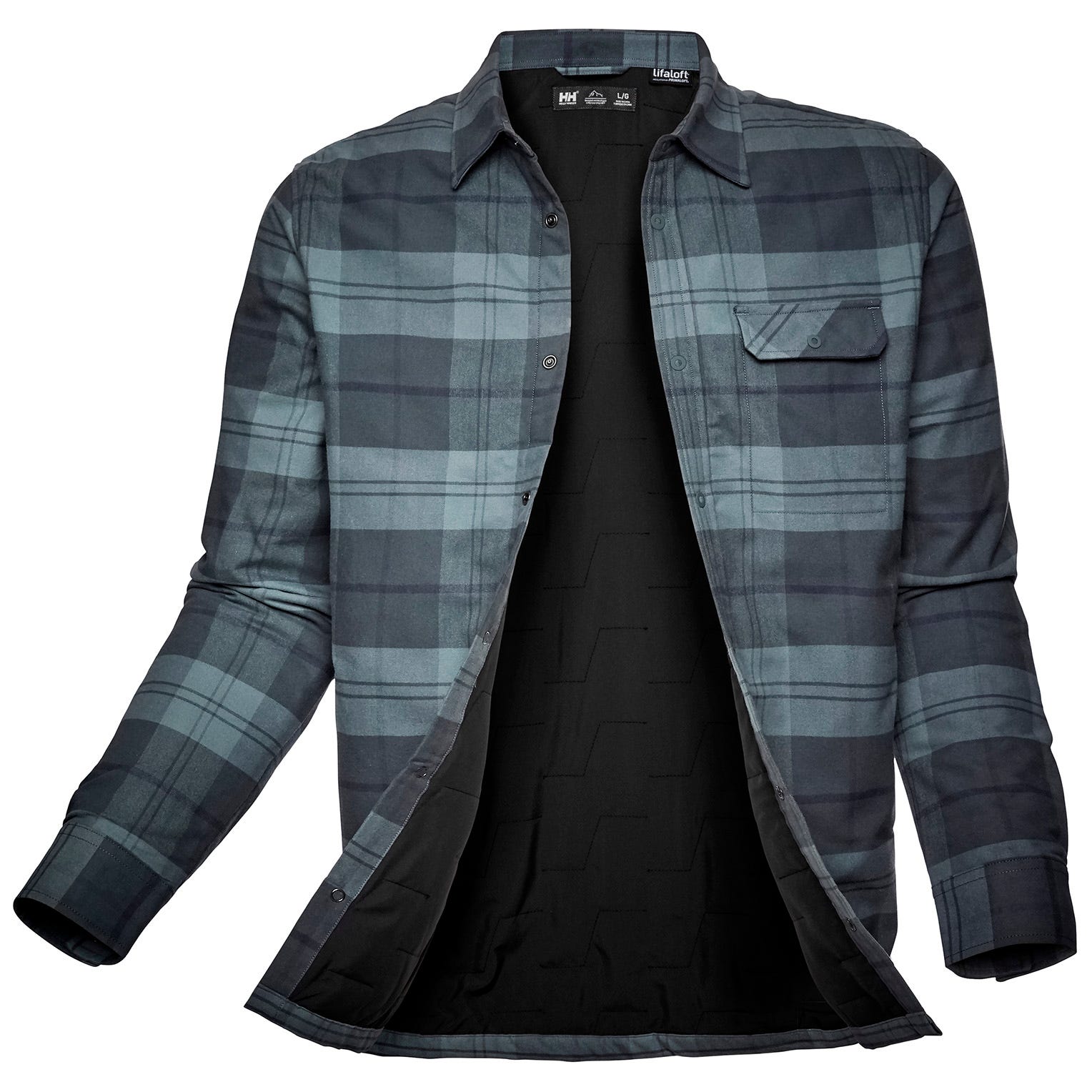 MEN'S LIFALOFT™ INSULATED FLANNEL SHIRT JACKET