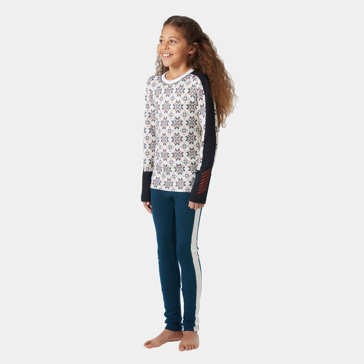 Juniors' Graphic LIFA® Merino Base Layer Set