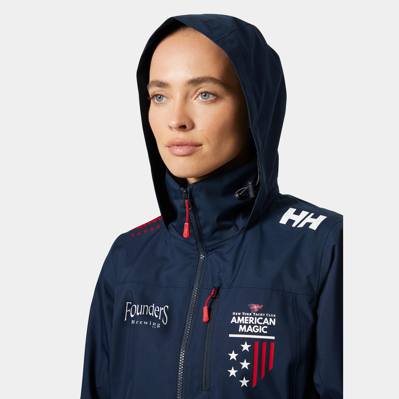 Women's American Magic Crew Hooded Sailing Jacket 2.0