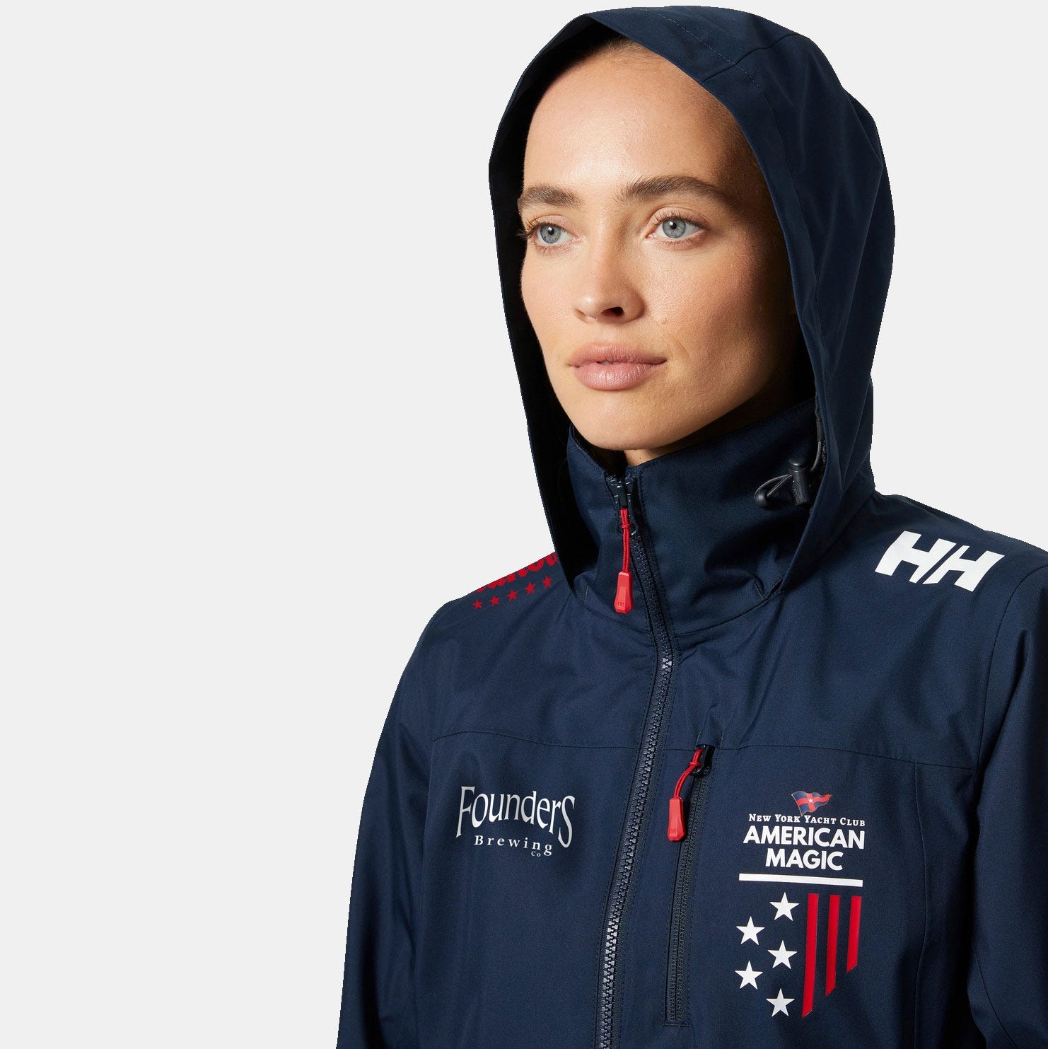Women's American Magic Crew Hooded Sailing Jacket 2.0