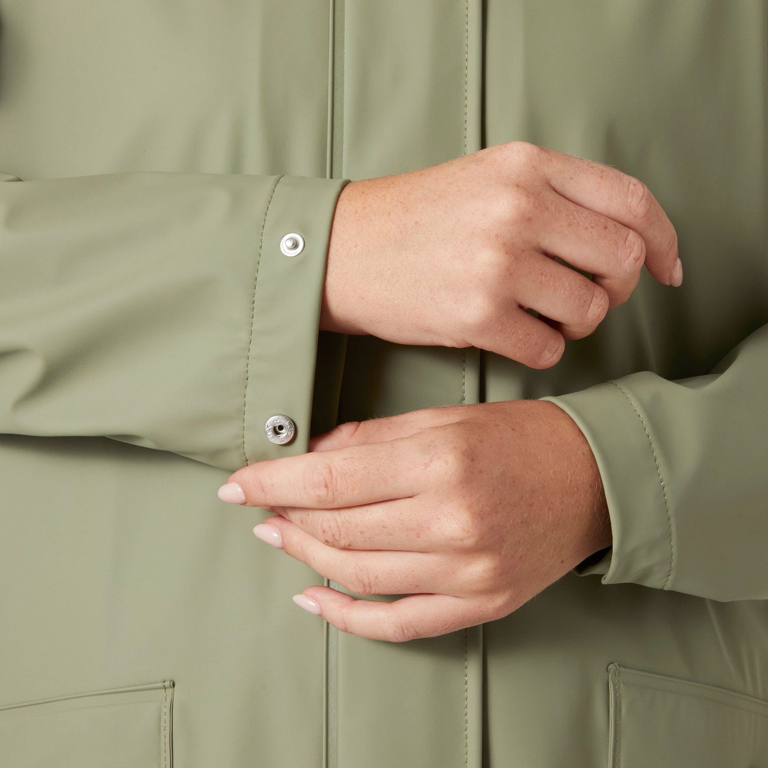 Women's Moss Raincoat