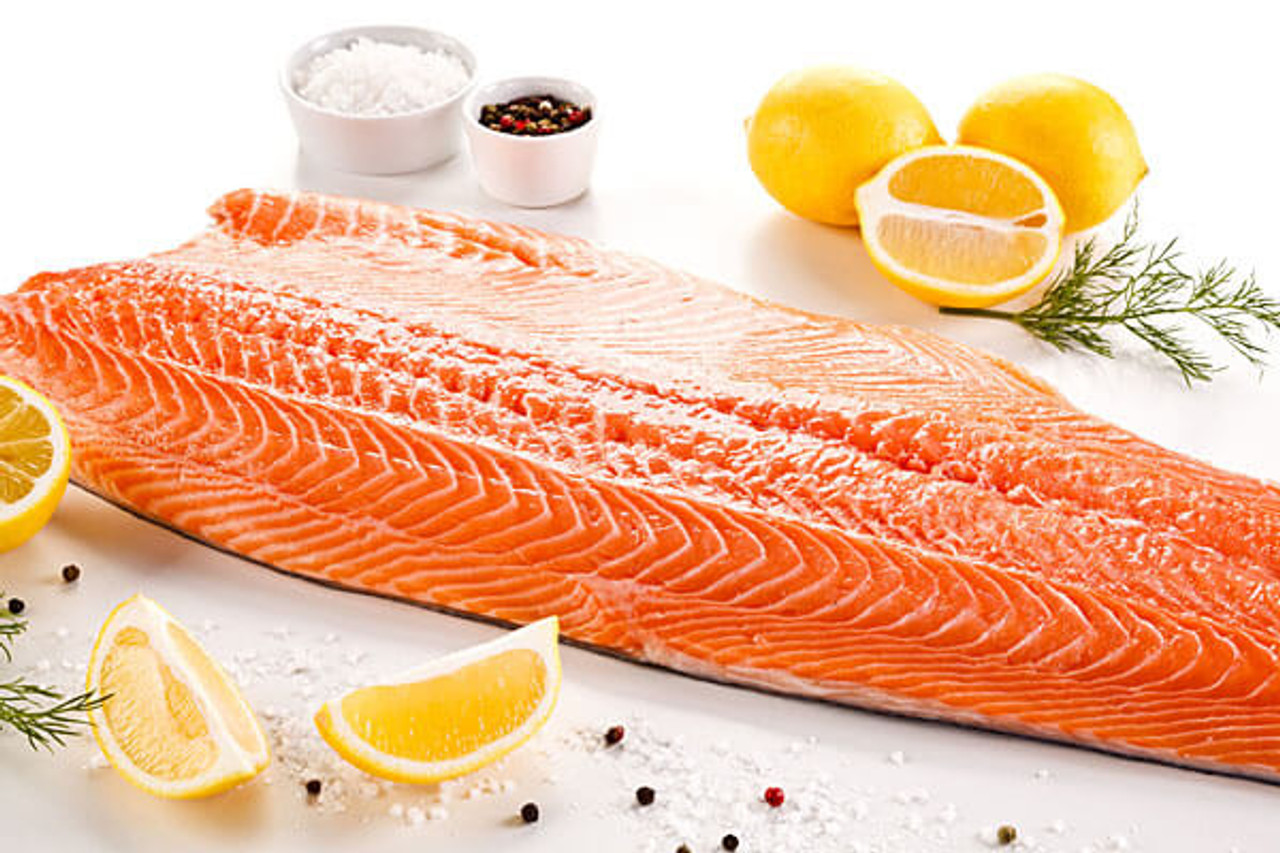 Wild Kalgin Island Salmon® Coho Wholeside Fillets – | 8 lbs.