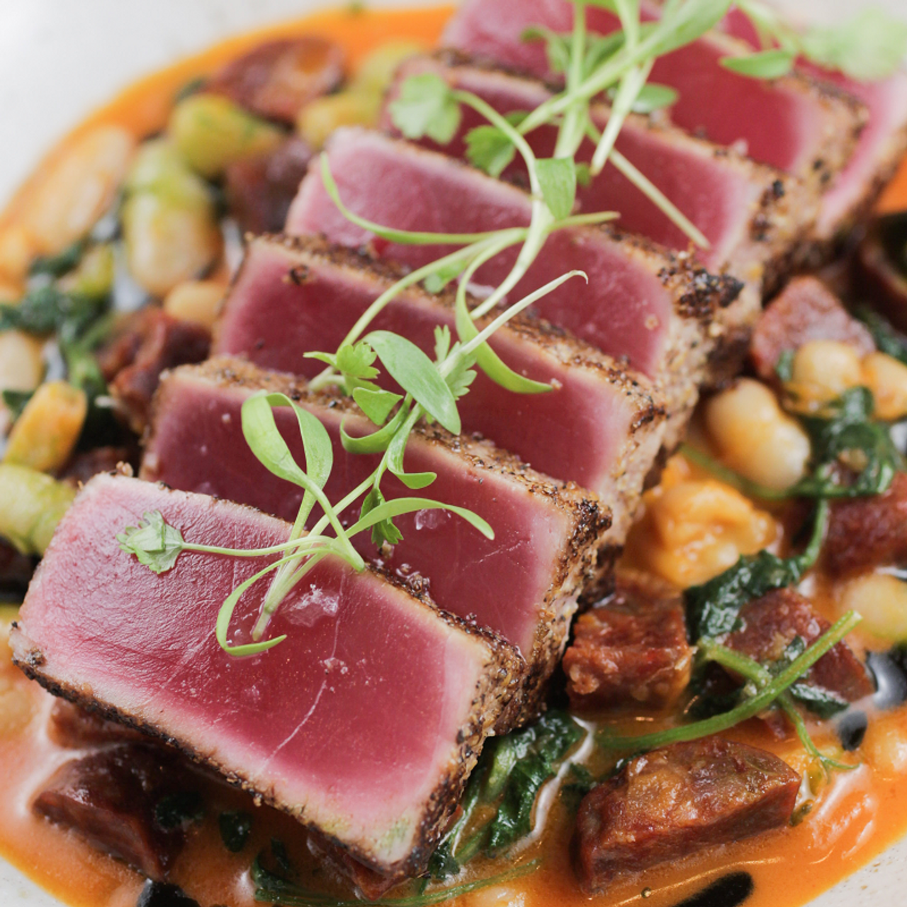 Saku Block Sashimi-Ready Yellowfin Tuna | 8 lbs.