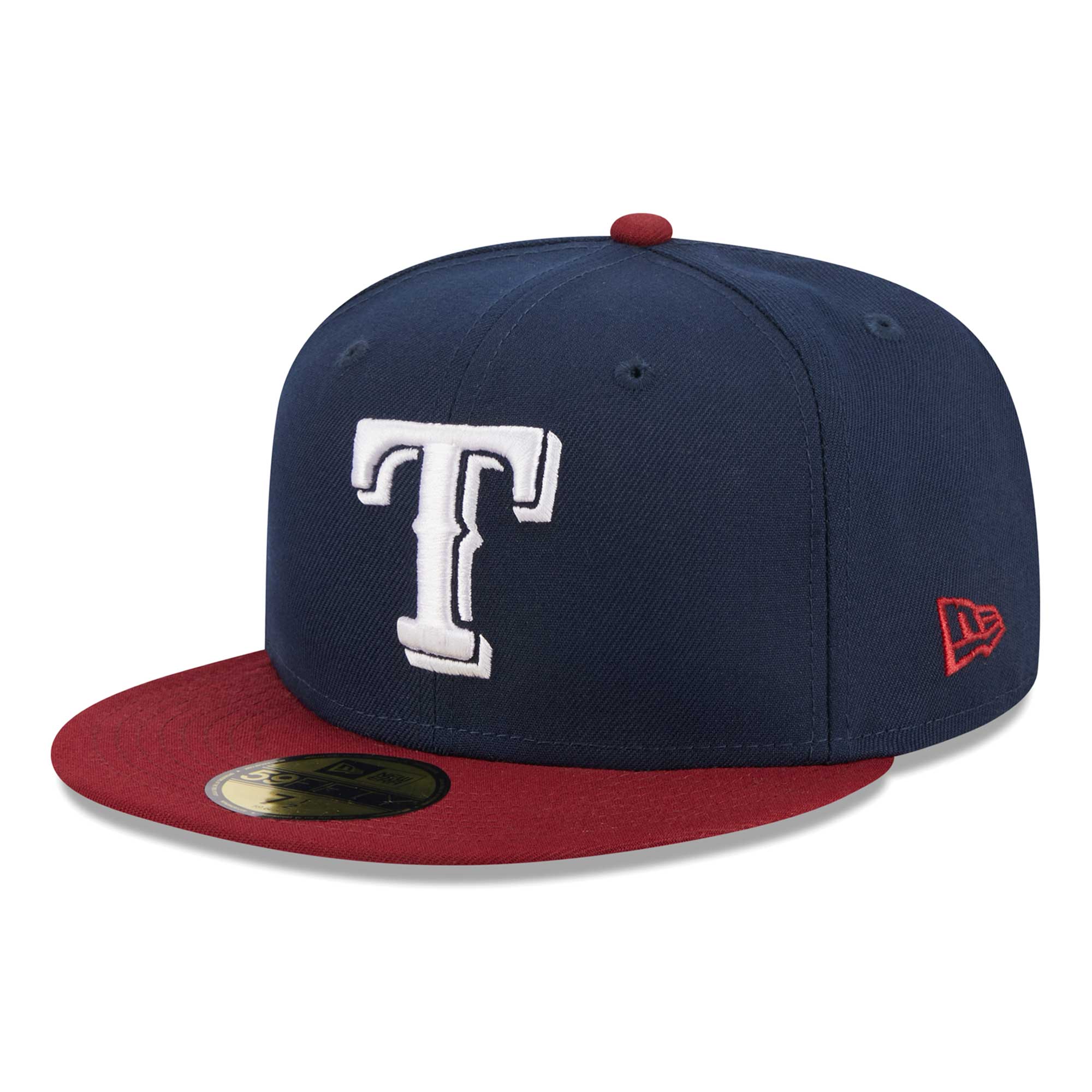 Texas Rangers New Era Two-Tone Color Pack 59FIFTY Fitted Hat - Navy - 6 7/8