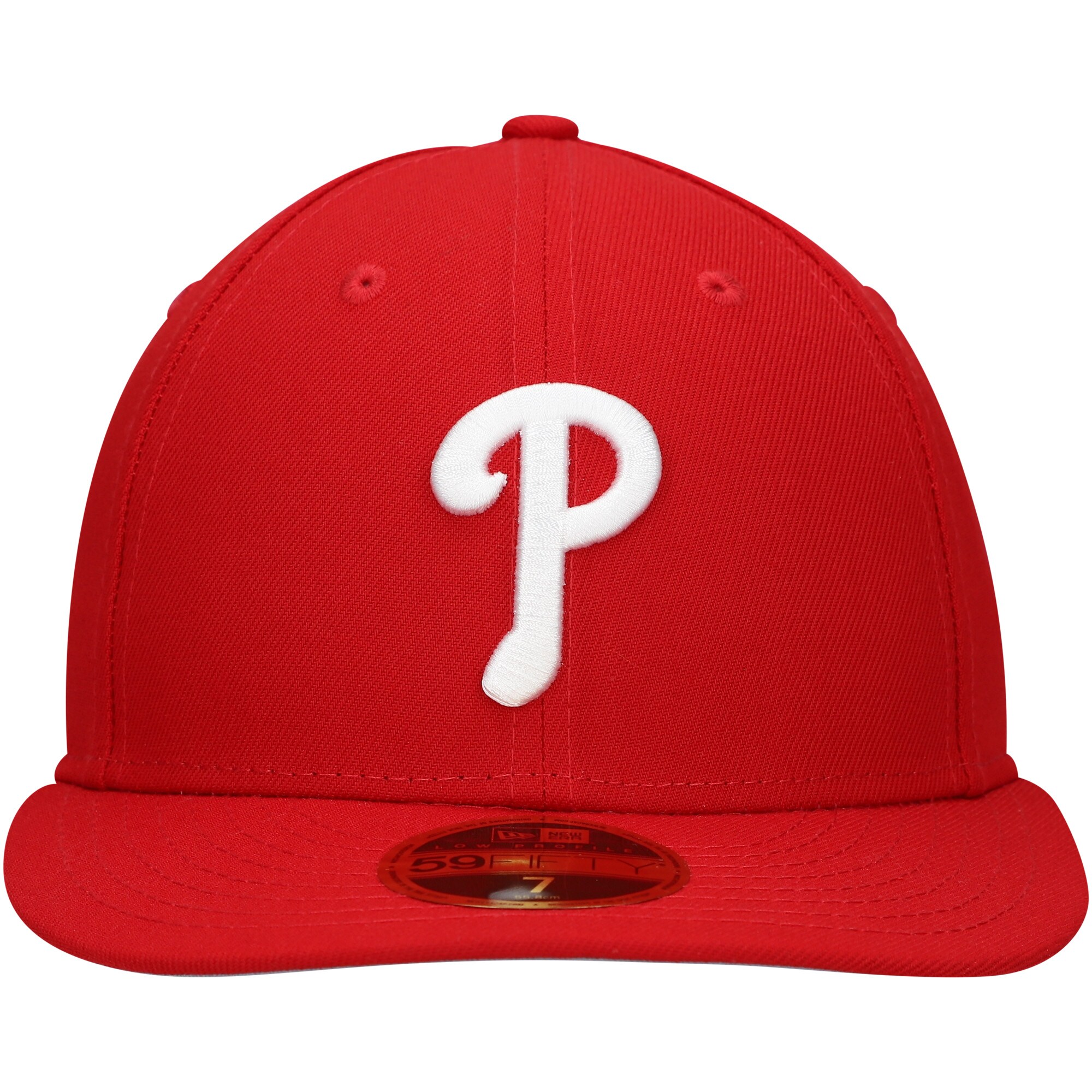 Philadelphia Phillies New Era Low Profile 59FIFTY Fitted Hat - Scarlet ...