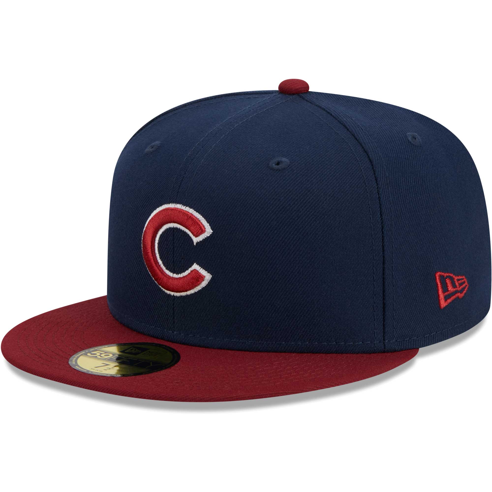 Chicago Cubs New Era Two-Tone Color Pack 59FIFTY Fitted Hat - Navy - 6 7/8