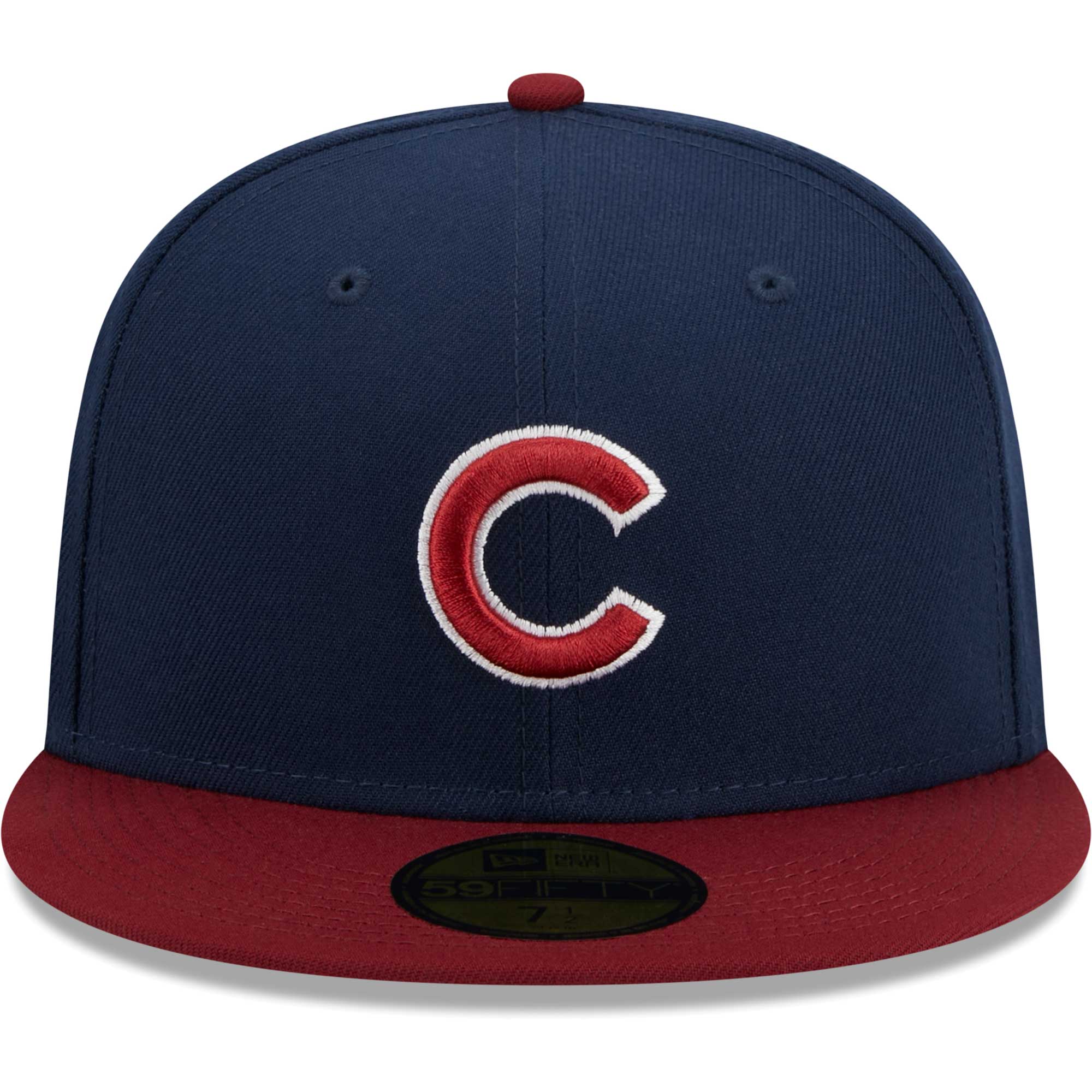 Chicago Cubs New Era Two-Tone Color Pack 59FIFTY Fitted Hat - Navy - 6 7/8