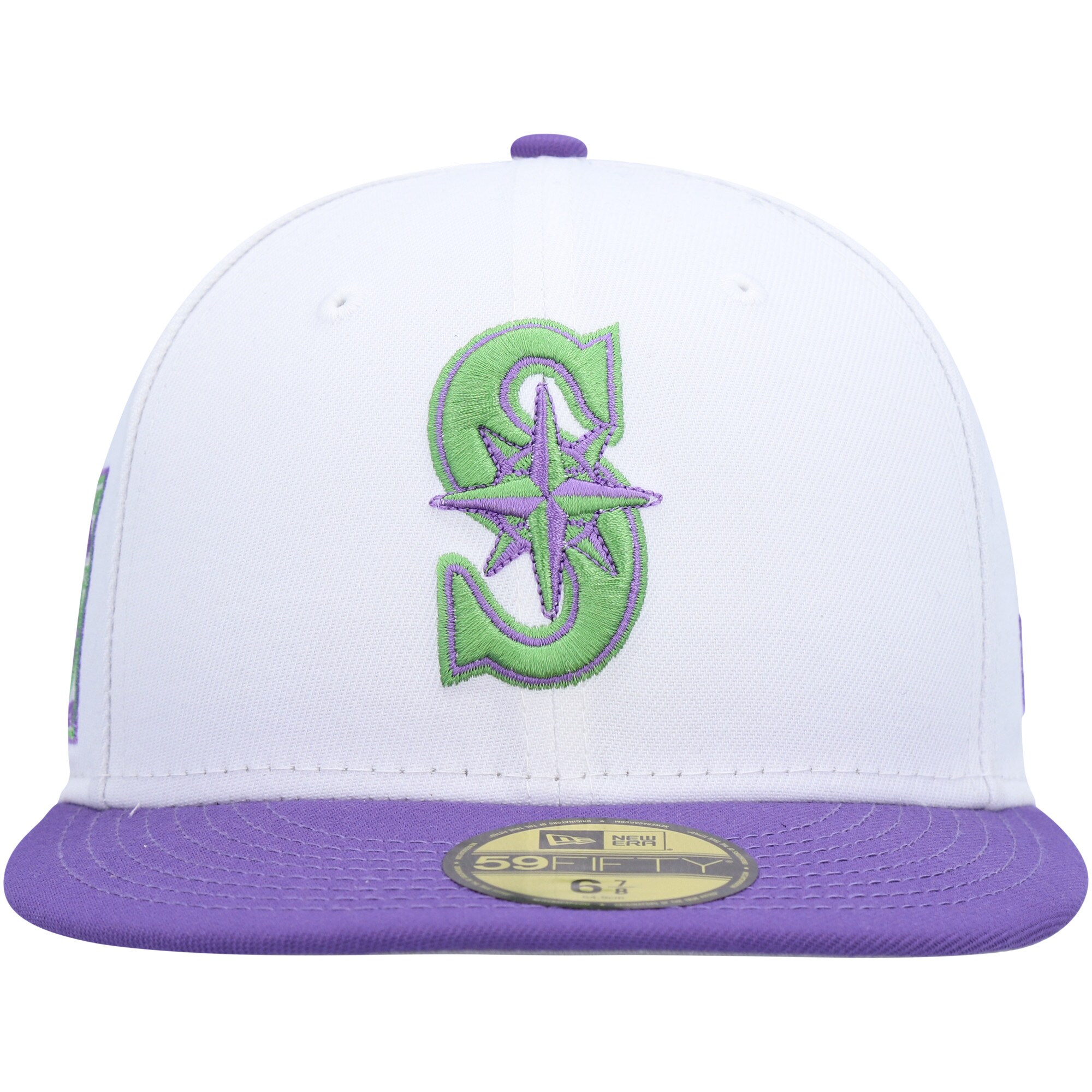 Seattle Mariners New Era 40th Anniversary Side Patch 59FIFTY Fitted Hat ...