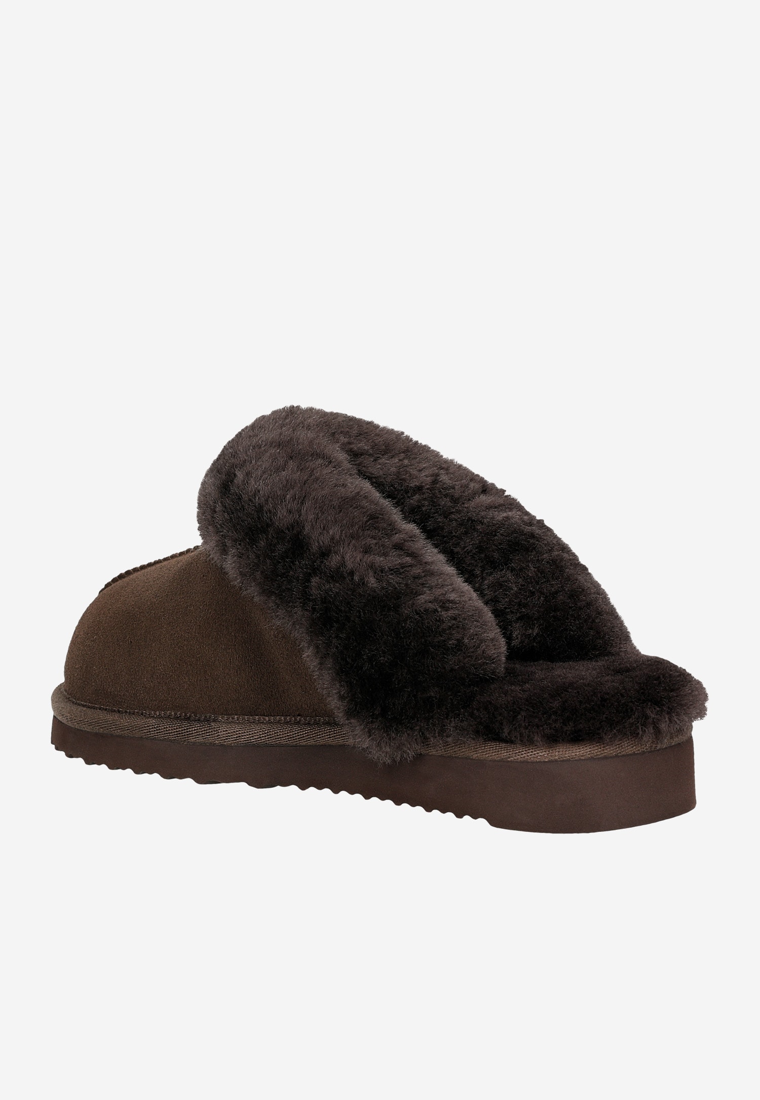 Kapcie RELAKS jasnobrązowe z wełną merino